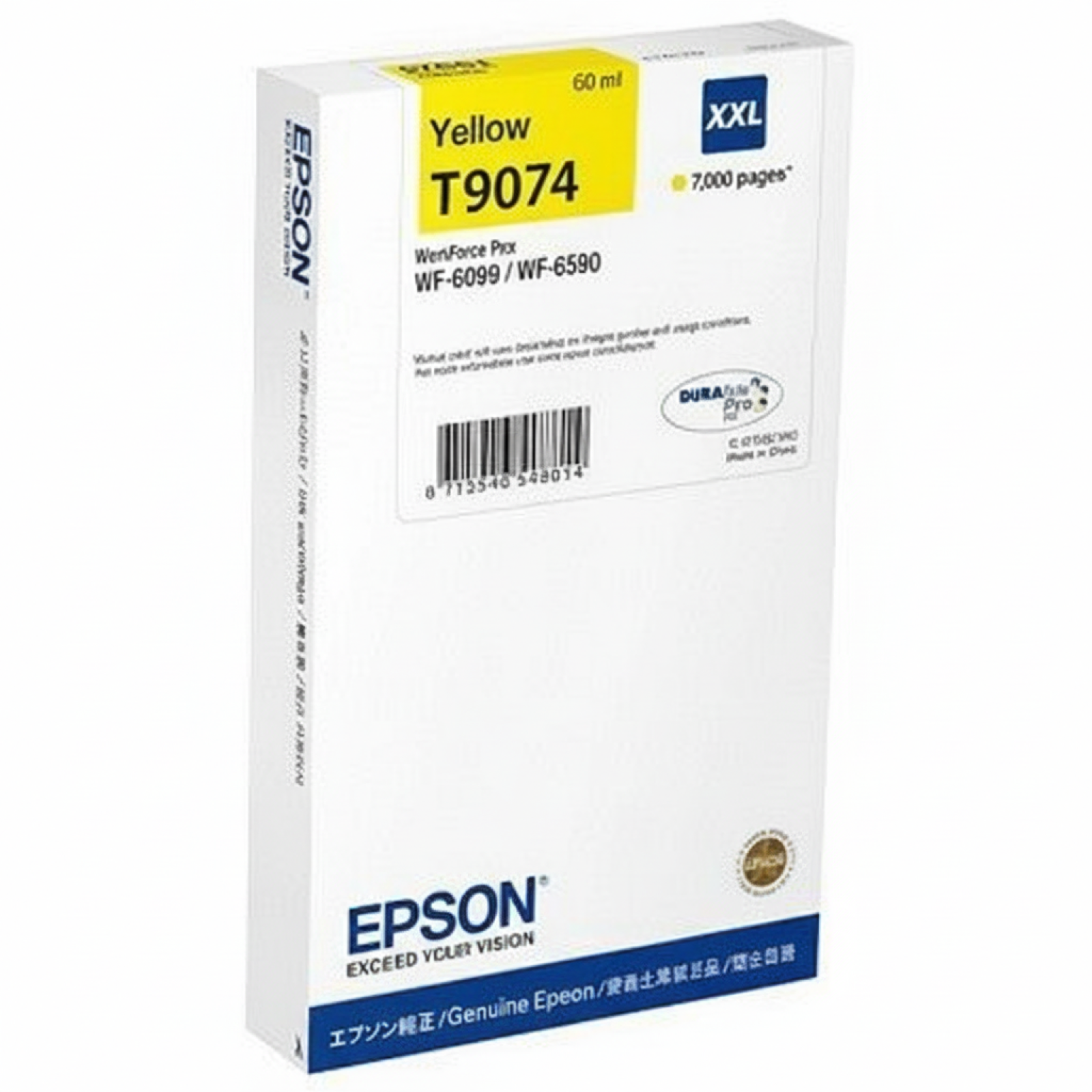 Tusz Oryginalny Epson T9074 (C13T907440) (Żółty)
