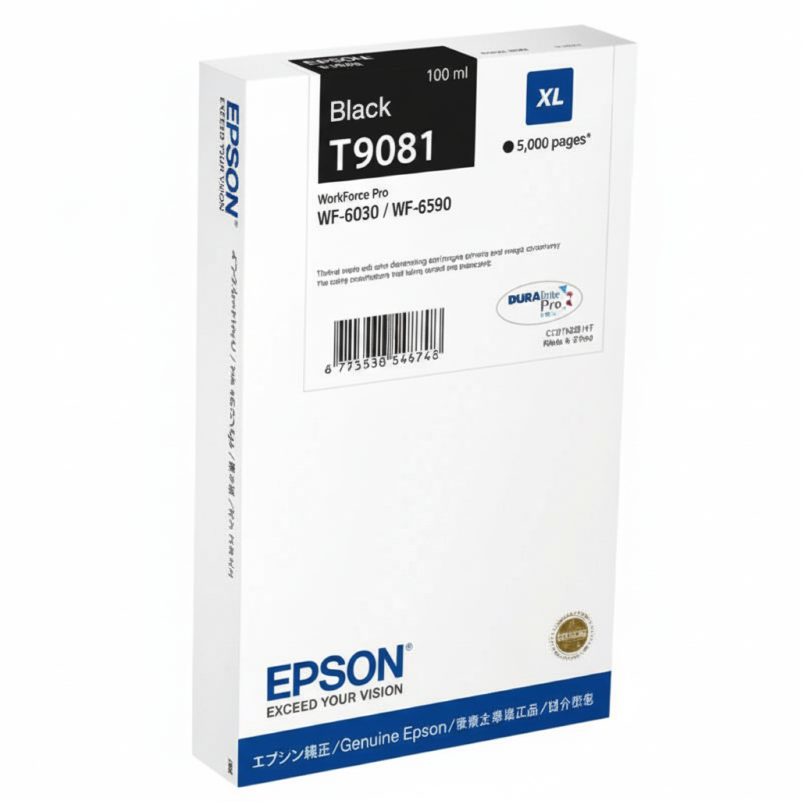 Tusz Oryginalny Epson T9081 (C13T908140) (Czarny)