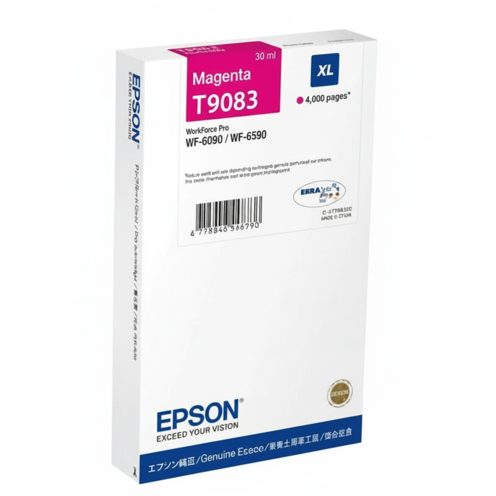 Tusz Oryginalny Epson T9083 (C13T908340) (Purpurowy)