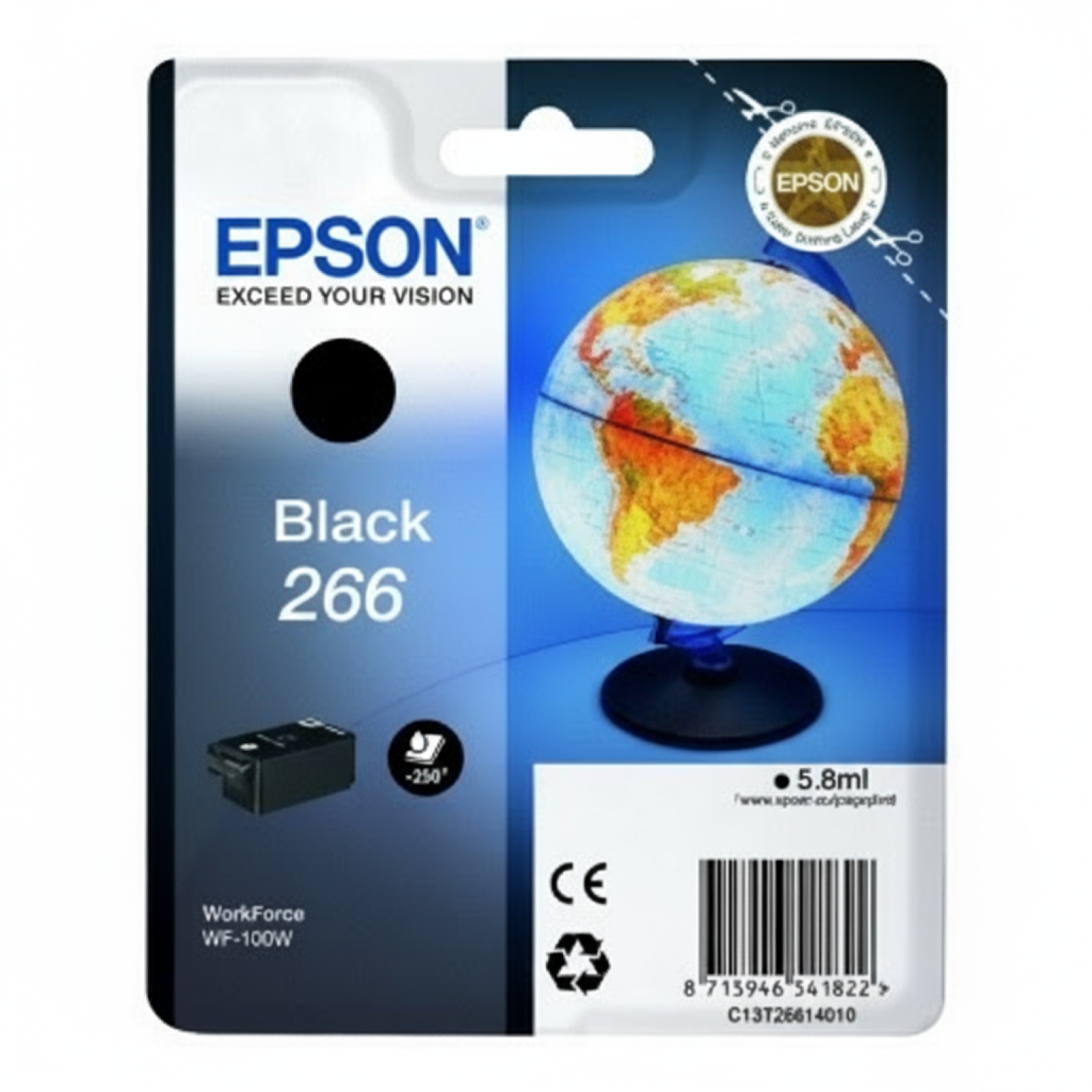 Tusz Oryginalny Epson T2661 (C13T26614010) (Czarny)