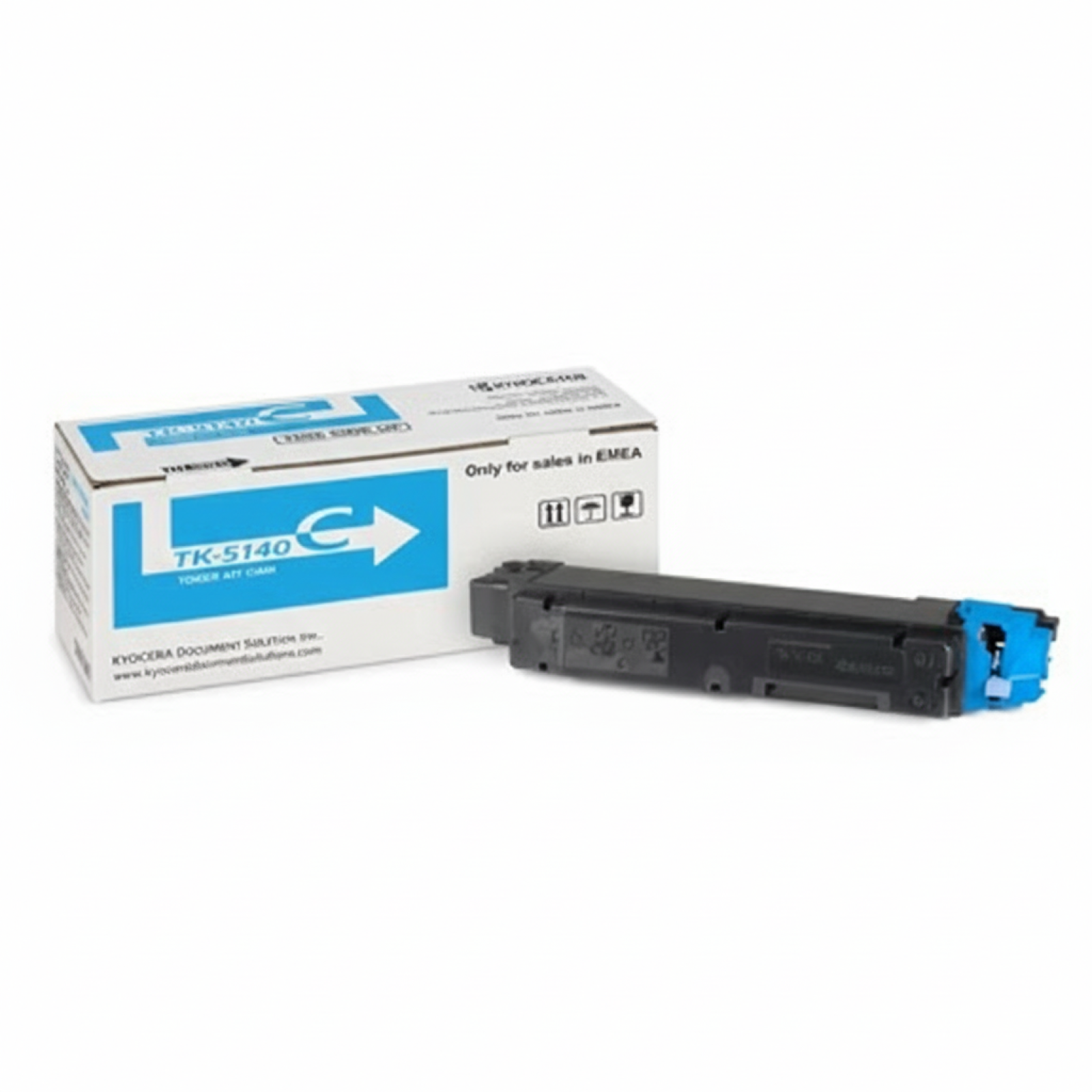 Toner Oryginalny Kyocera TK-5140C (1T02NRCNL0) (Błękitny)