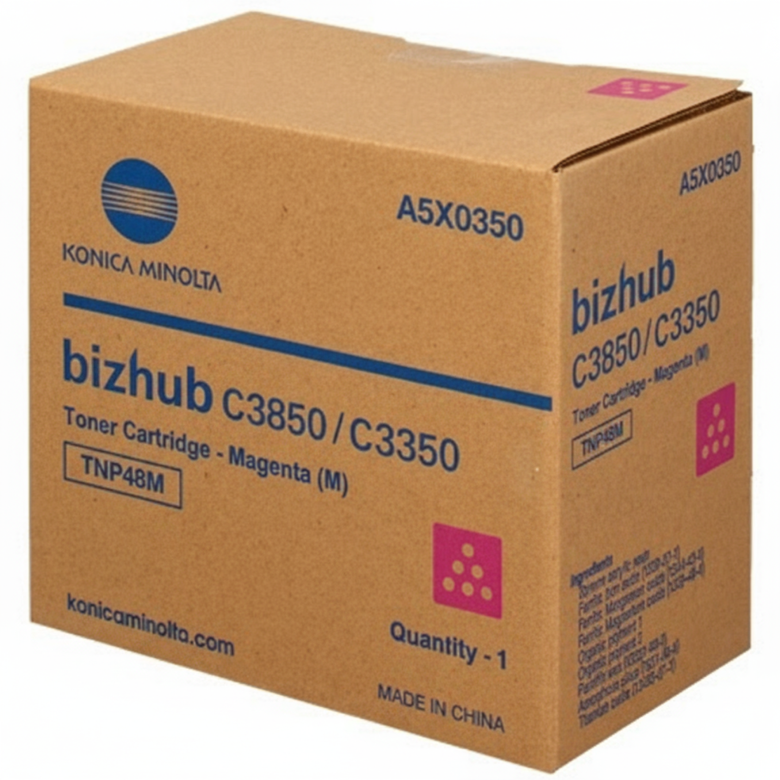 Toner Oryginalny KM TNP-48M (A5X0350) (Purpurowy)