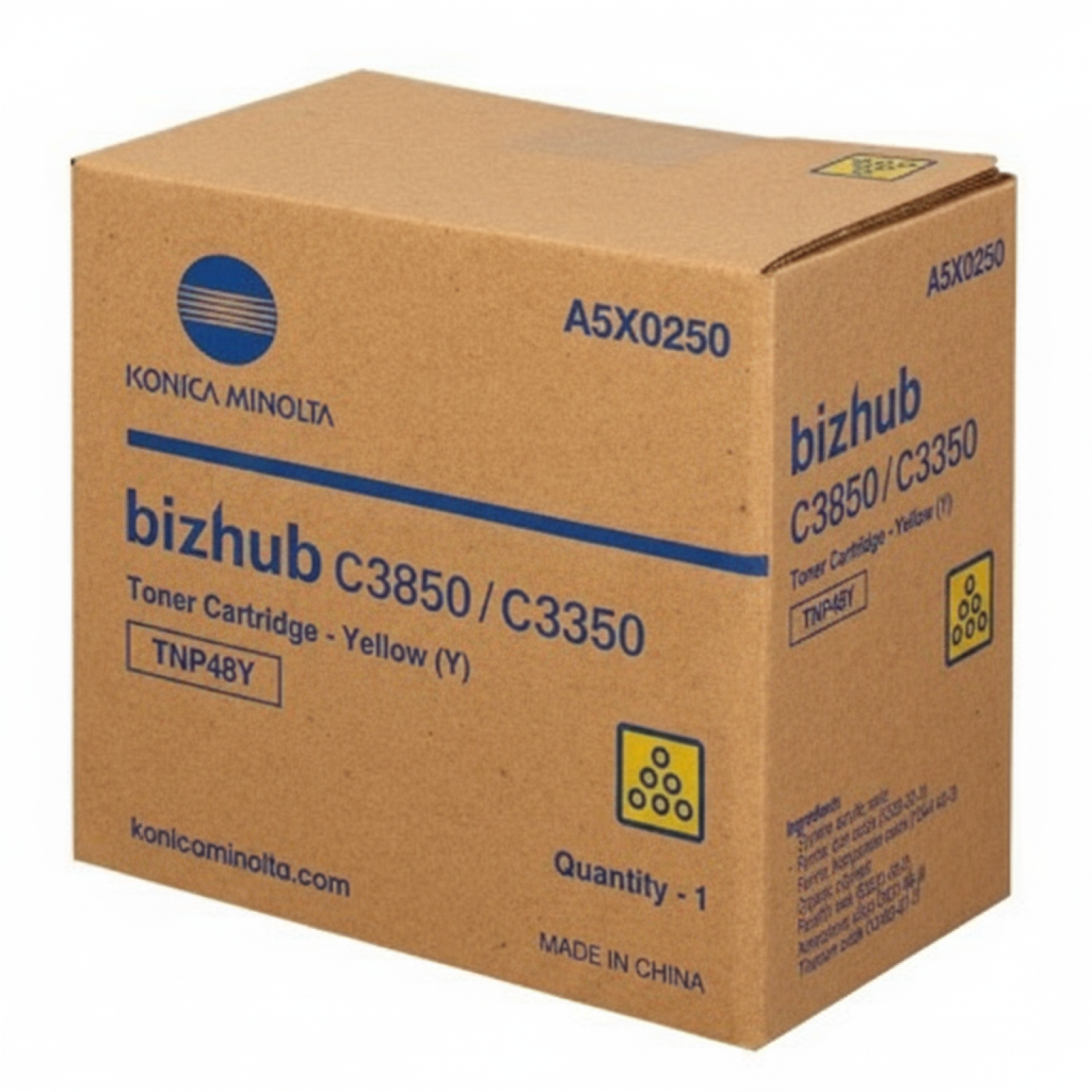 Toner Oryginalny KM TNP-48Y (A5X0250) (Żółty)