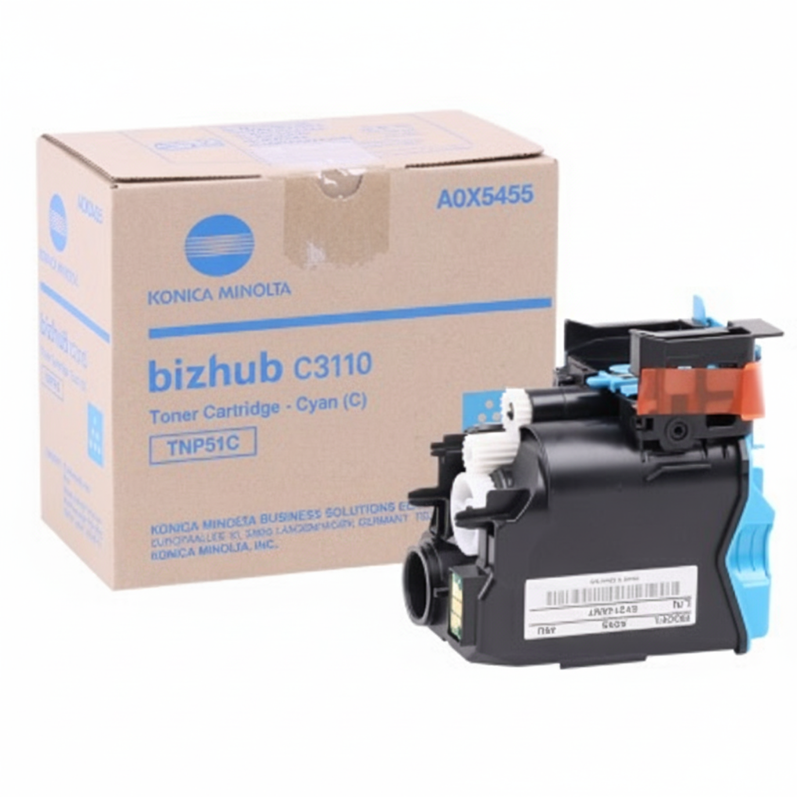 Toner Oryginalny KM TNP-51C (A0X5455) (Błękitny)