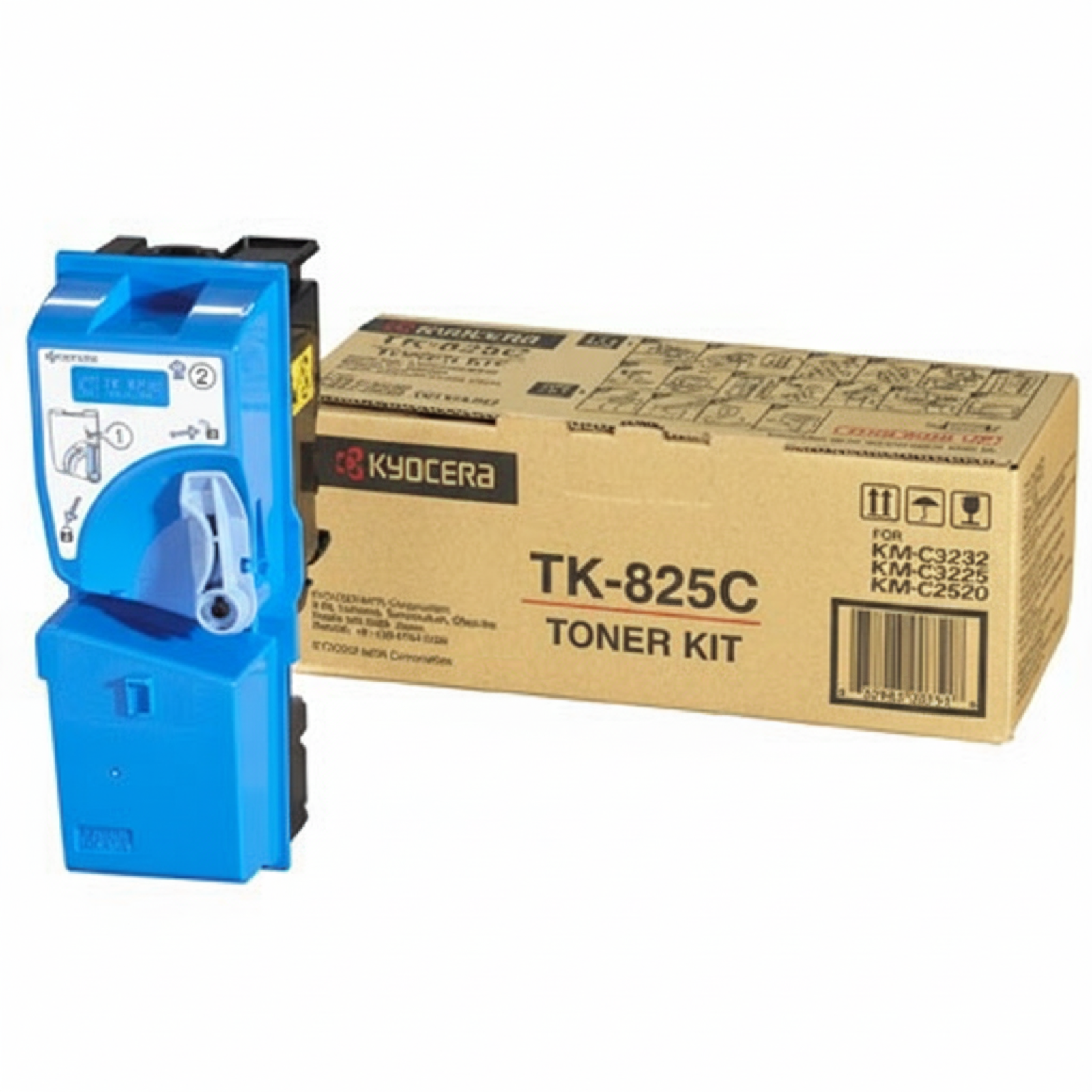 Toner Oryginalny Kyocera TK-825C (TK-825C) (Błękitny)