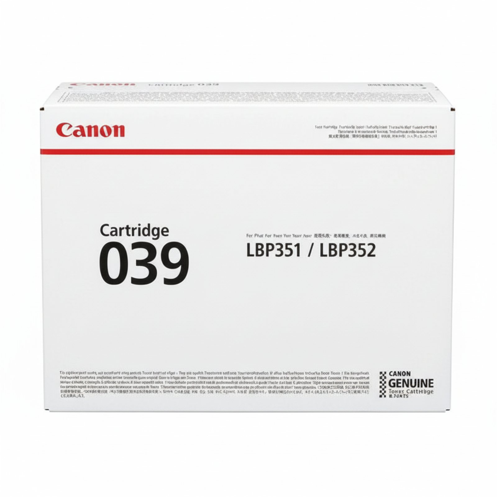 Toner Oryginalny Canon CRG-039 (0287C001) (Czarny)