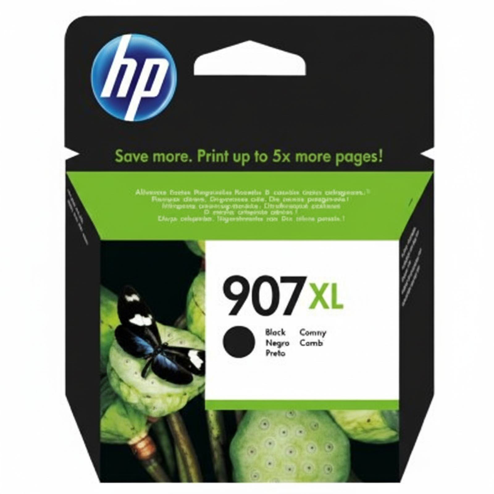 Tusz Oryginalny HP 907 XL (T6M19AE) (Czarny)