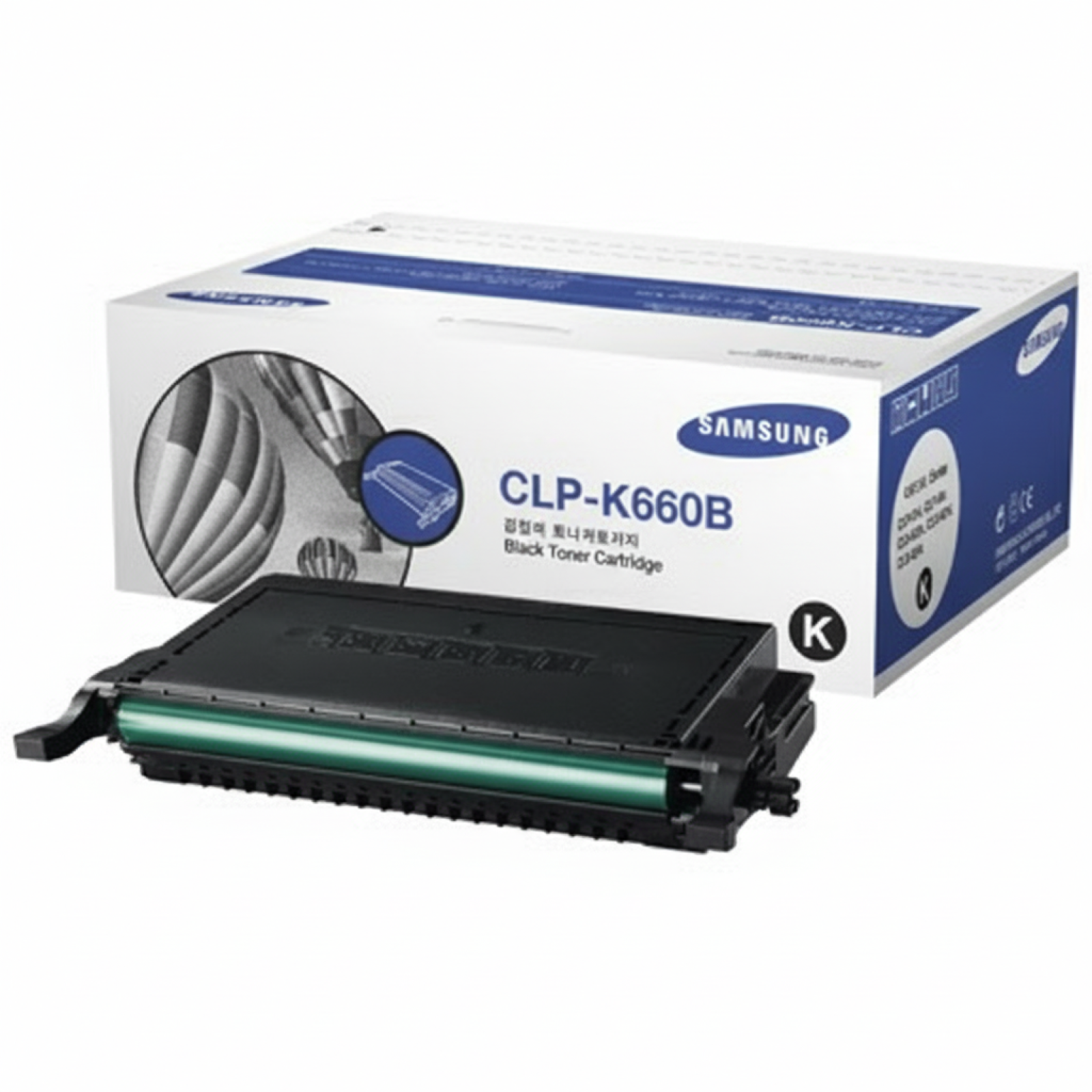Toner Oryginalny Samsung CLP-K660B 5,5K (ST906A) (Czarny)