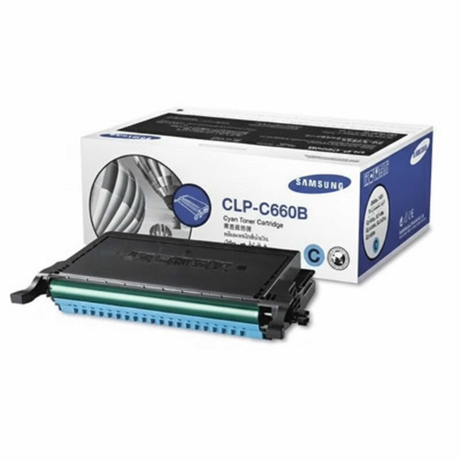 Toner Oryginalny Samsung CLP-C660B 5K (ST885A) (Błękitny)