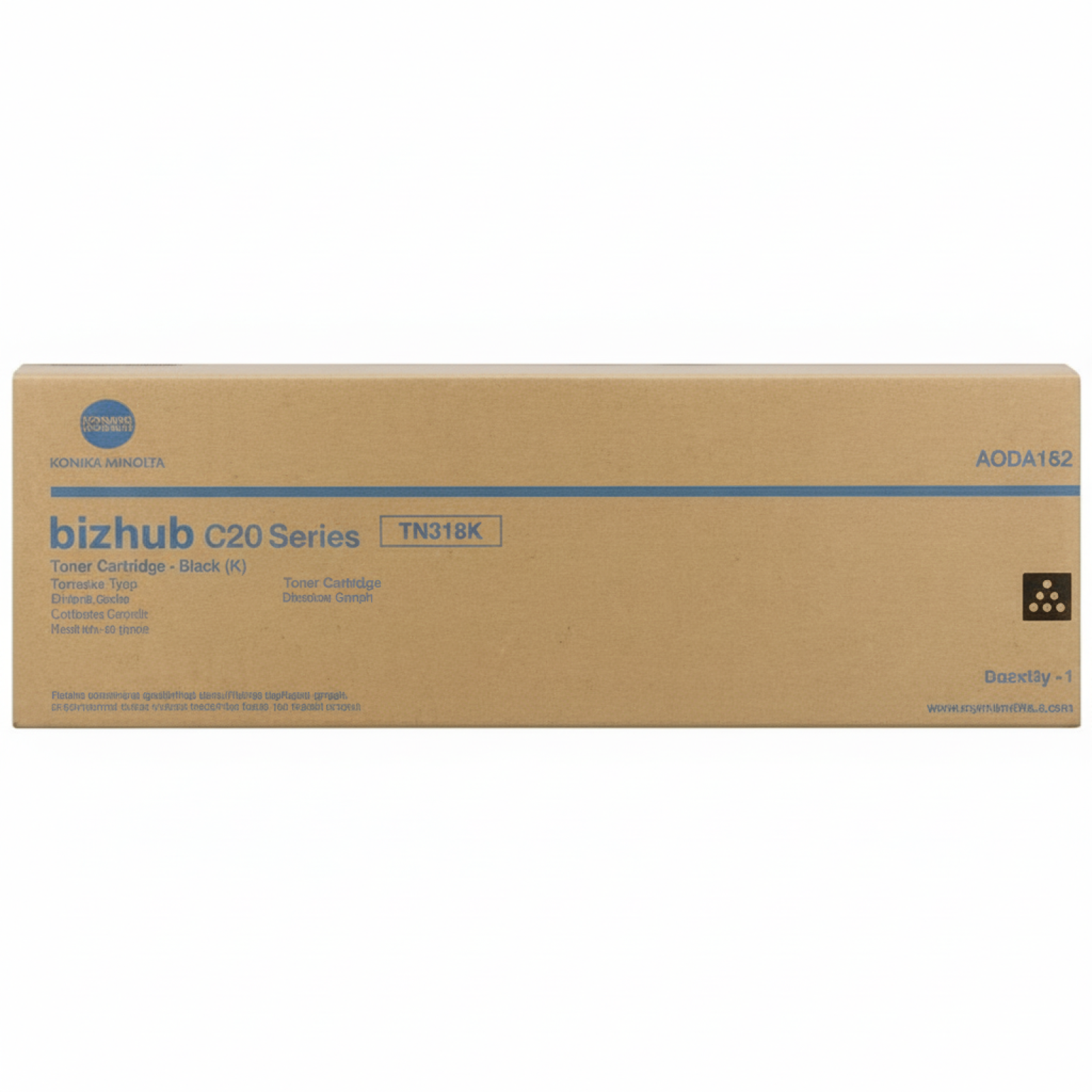 Toner Oryginalny KM TN-318BK (A0DK153) (Czarny)