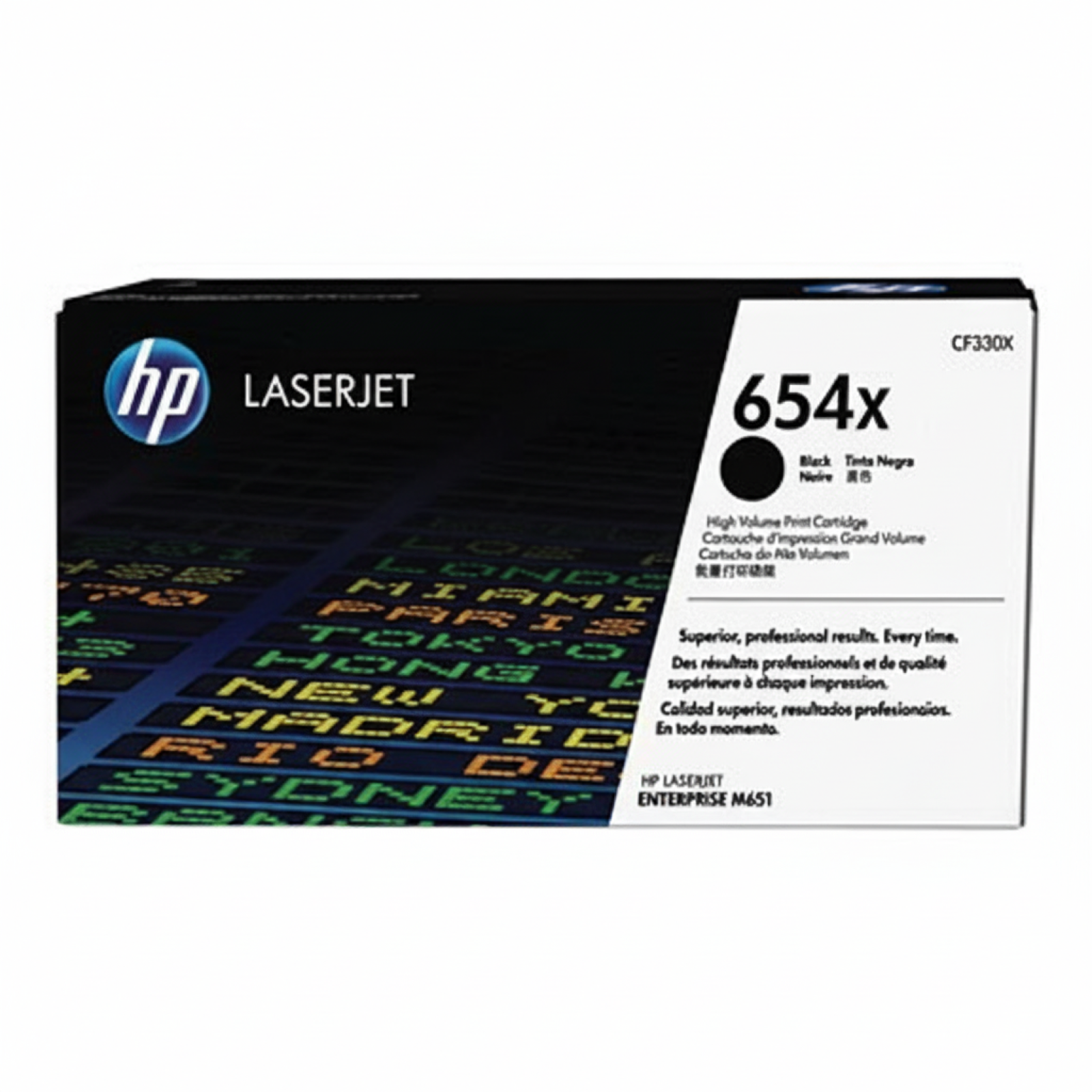 Toner Oryginalny HP 654X (CF330X) (Czarny)