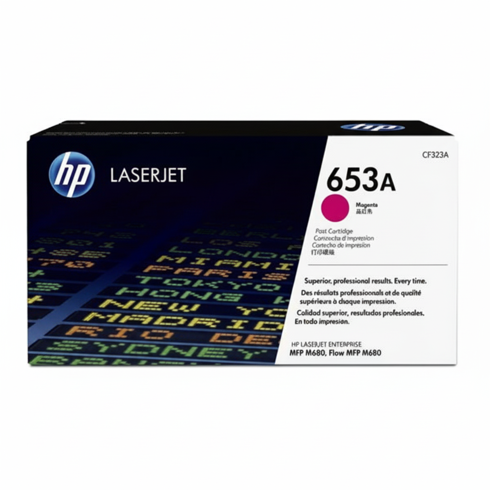 Toner Oryginalny HP 653A (CF323A) (Purpurowy)