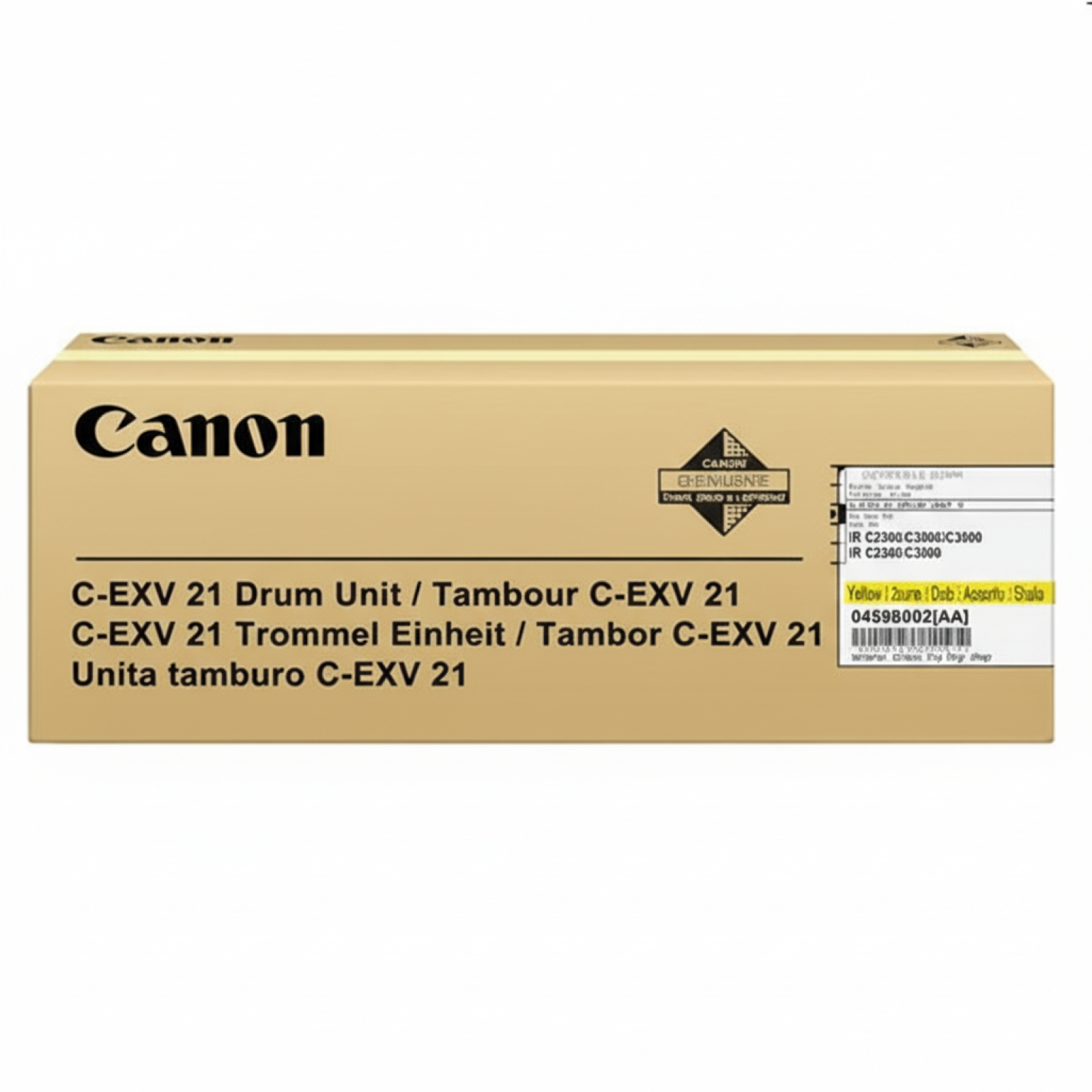 Bęben Oryginalny Canon C-EXV 21 Y (0459B002) (Żółty)