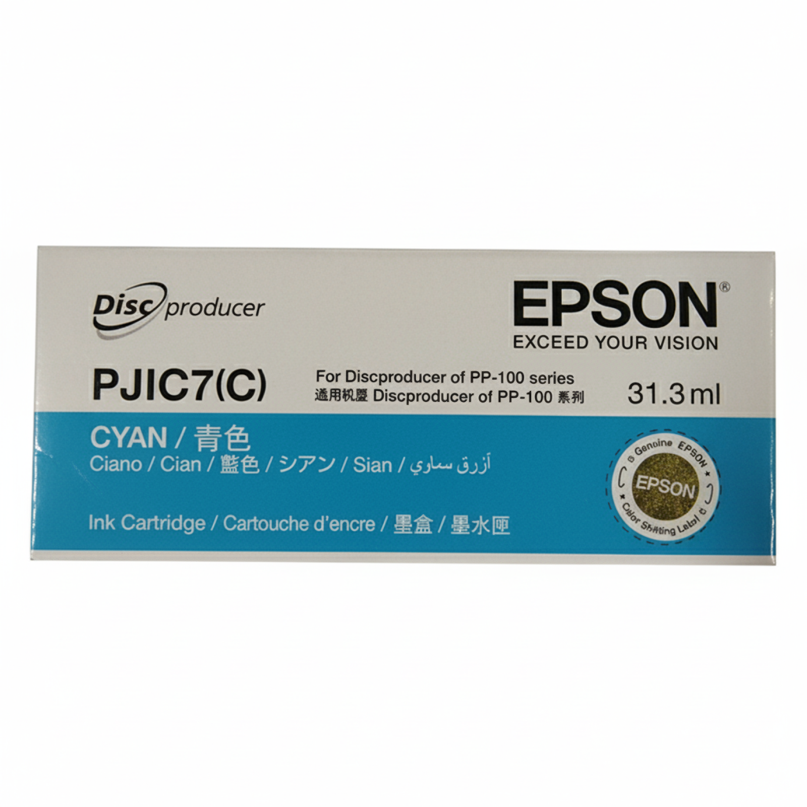 Tusz Oryginalny Epson PJIC7(C) (C13S020447) (Błękitny)