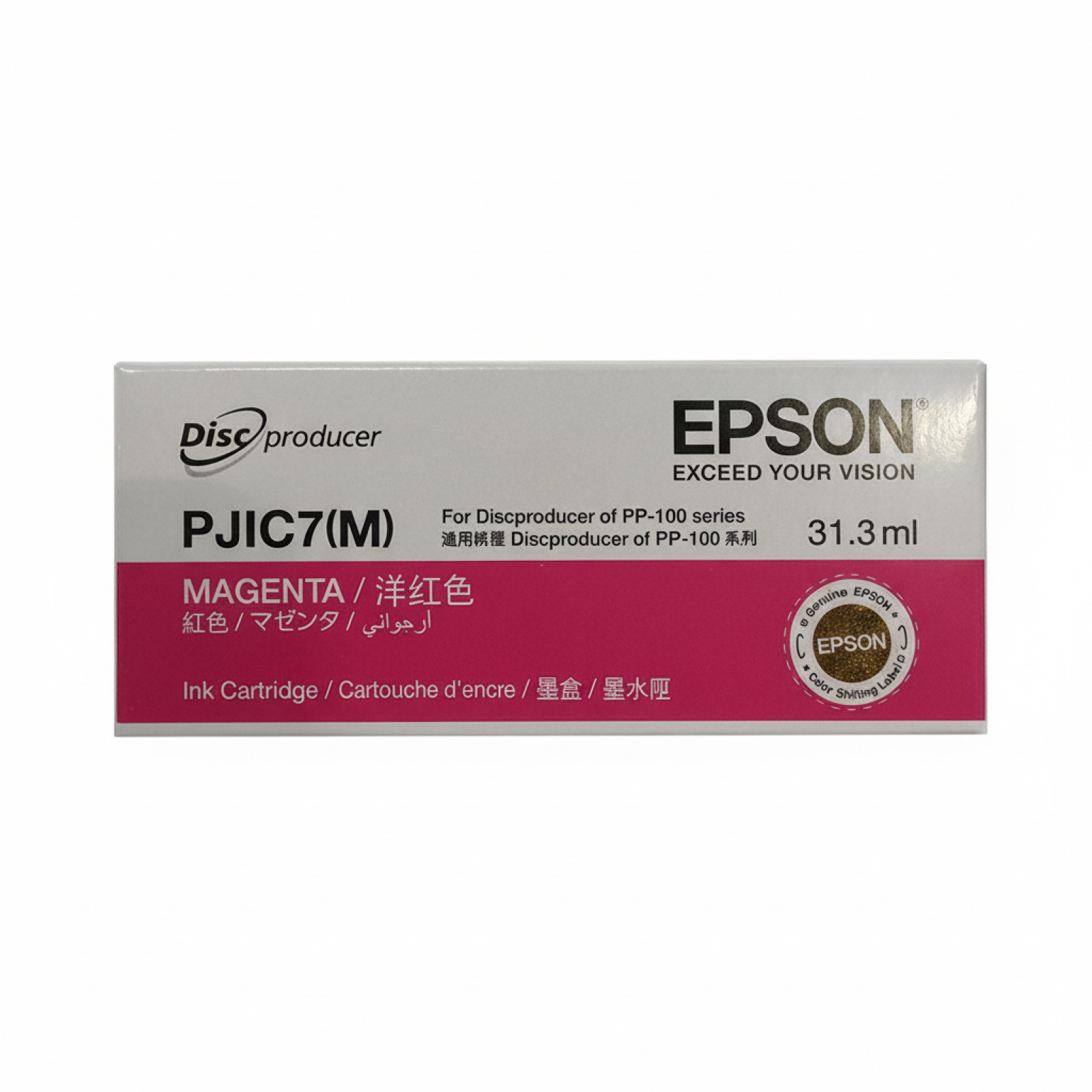 Tusz Oryginalny Epson PJIC7(M) (C13S020450 ) (Purpurowy)