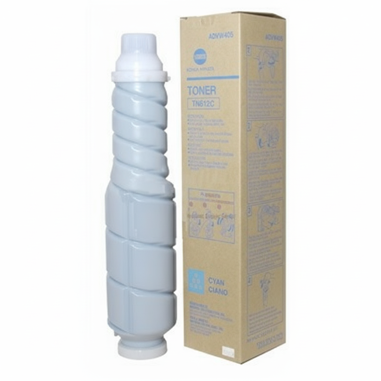 Toner Oryginalny KM TN-612C (A0VW450) (Błękitny)