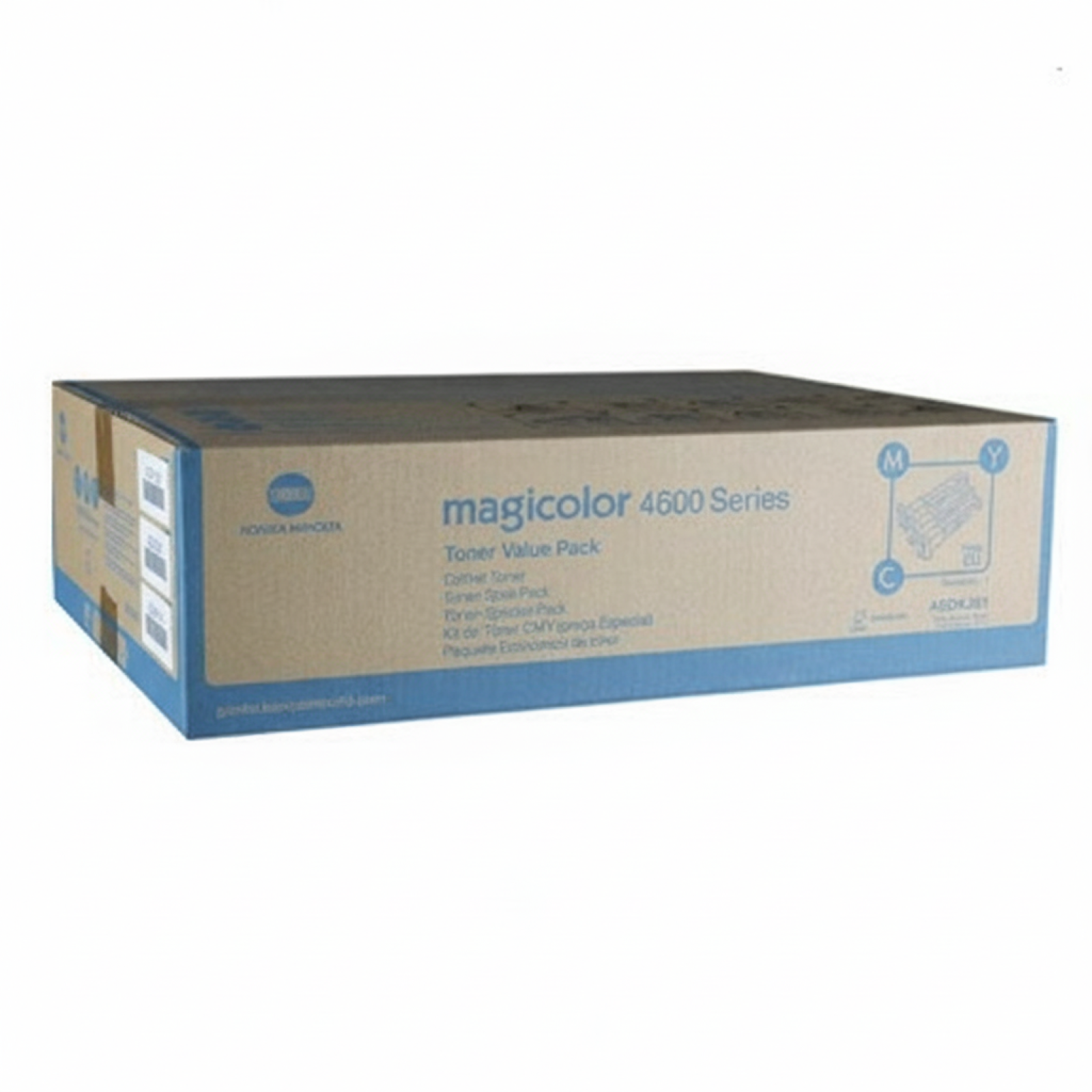 Tonery Oryginalne KM A0DKJ51 (A0DKJ51) (trójpak)