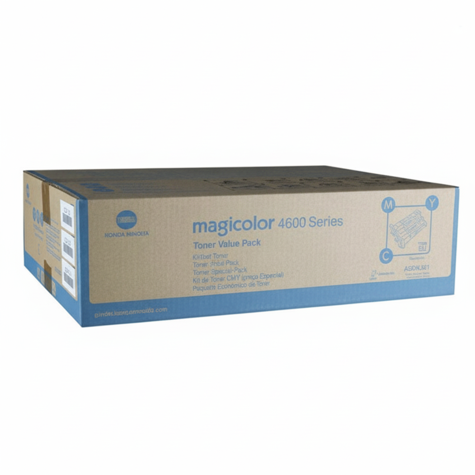 Tonery Oryginalne KM A0DKJ52 (A0DKJ52) (trójpak)