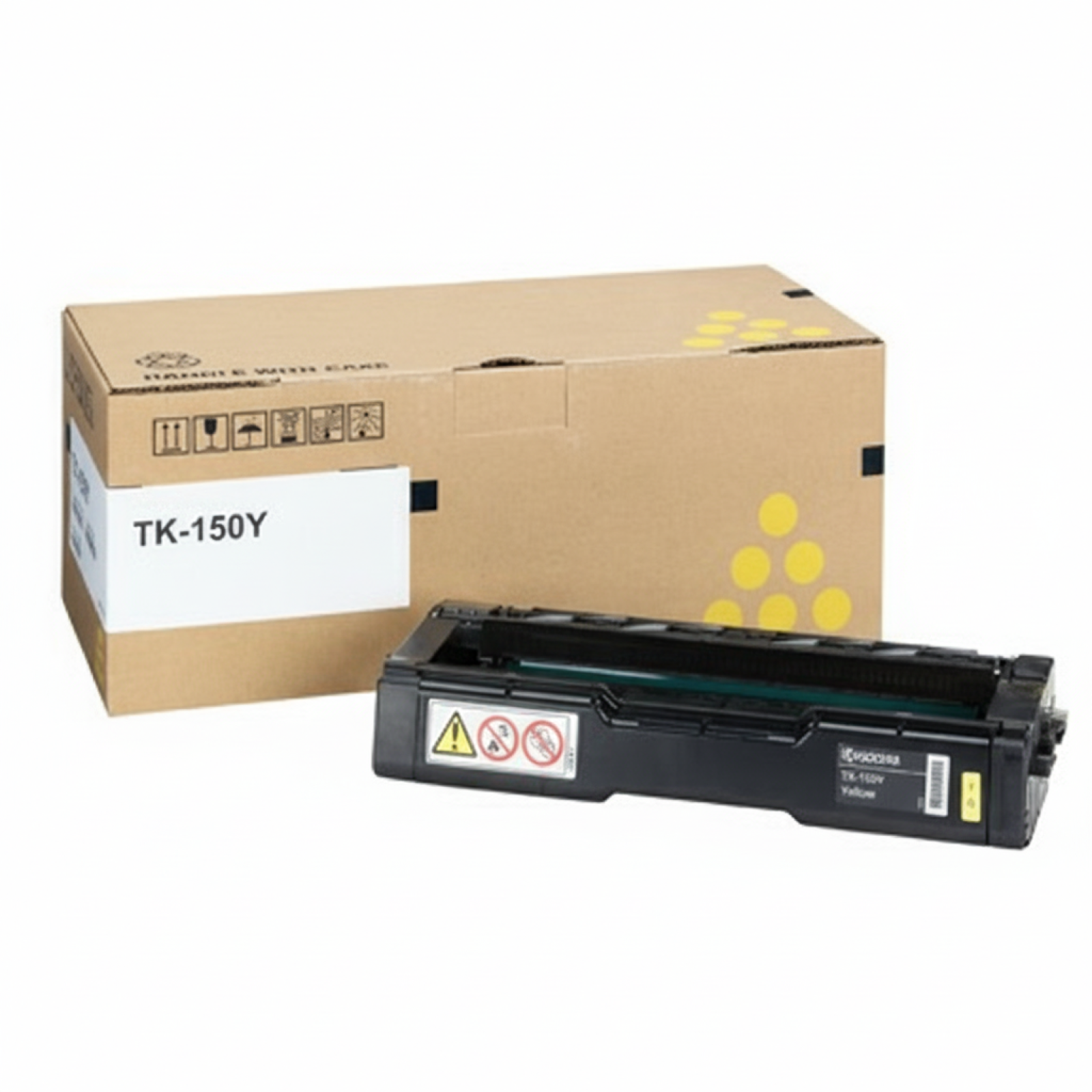 Toner Oryginalny Kyocera TK-150Y (1T05JKANL0) (Żółty)