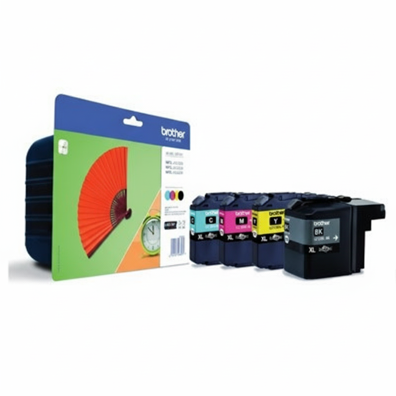 Tusze Oryginalne Brother LC-129 125 CMYK (LC129XLVALBP) (komplet)