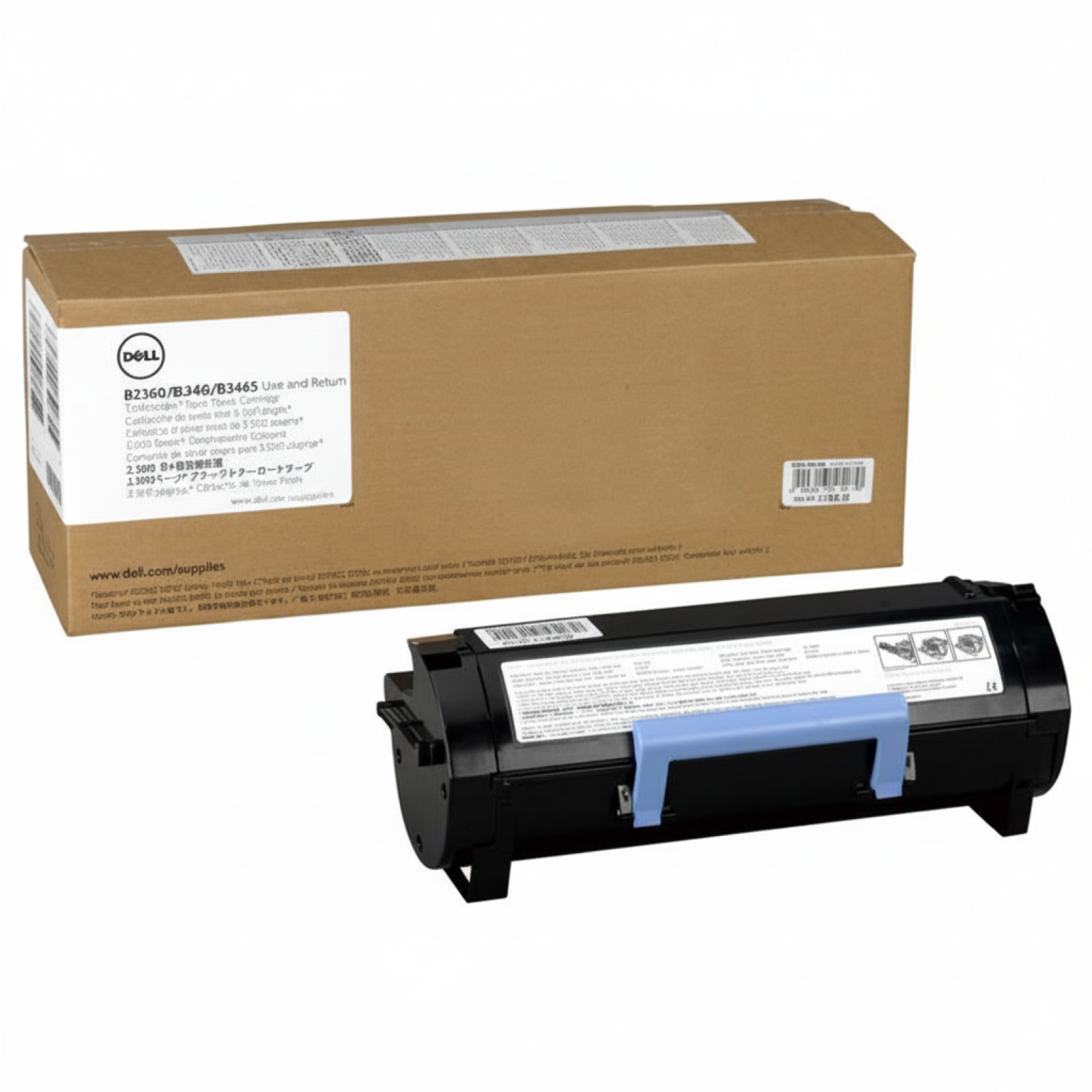 Toner Oryginalny Dell 7MC5J (593-11165) (Czarny)