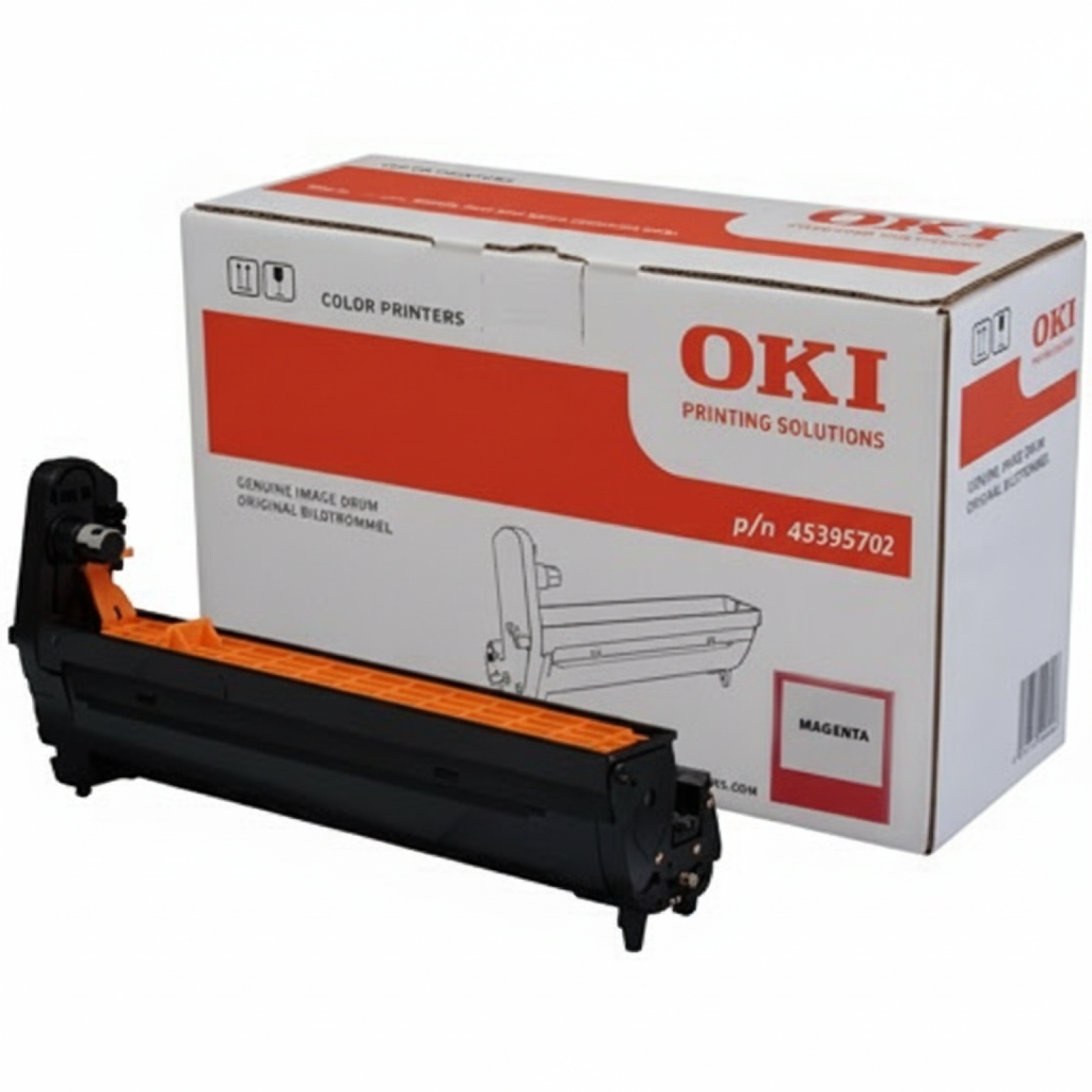 Bęben Oryginalny Oki 45395702 (45395702) (Purpurowy)