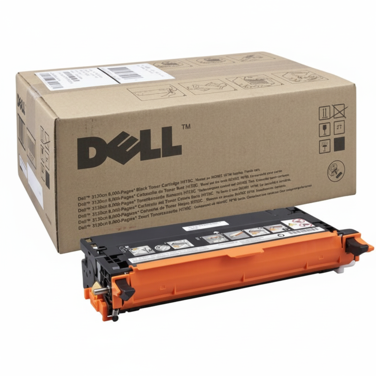 Toner Oryginalny Dell 3130 4k (593-10293) (Czarny)