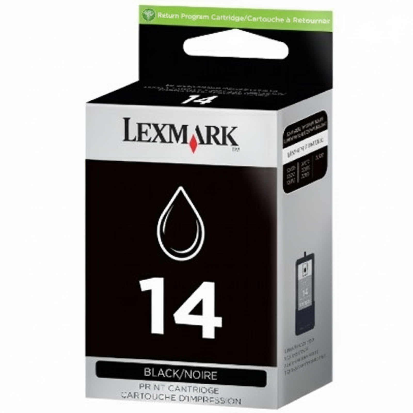 Tusz Oryginalny Lexmark 14 (18C2090E) (Czarny)