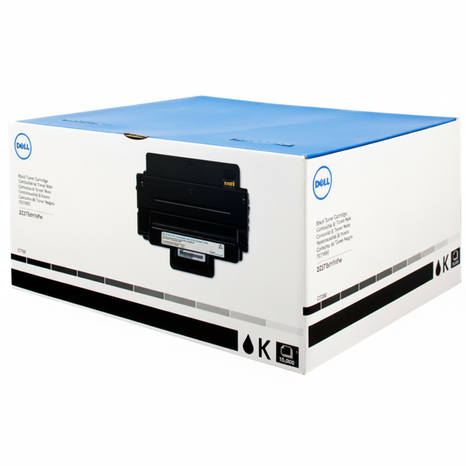 Toner Oryginalny Dell B2375 10K (593-BBBJ) (Czarny)