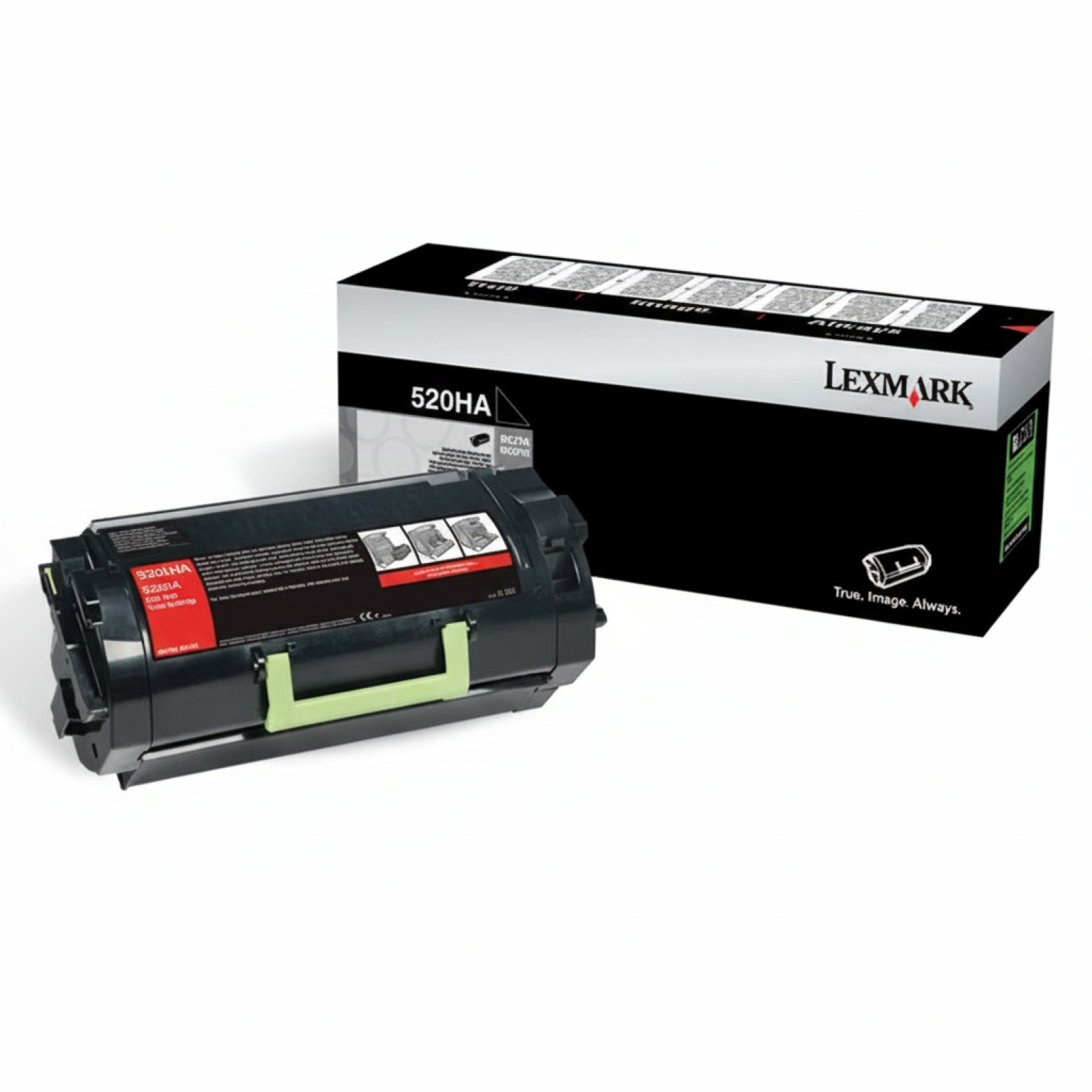 Toner Oryginalny Lexmark 522HA (52D0HA0) (Czarny)