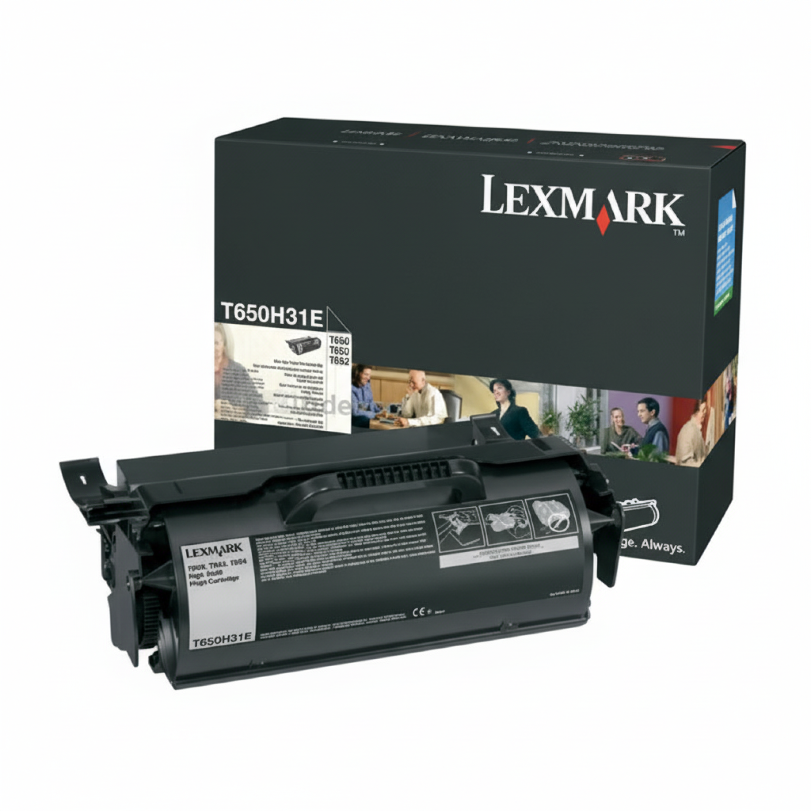 Toner Oryginalny Lexmark T650H31E (T650H31E) (Czarny)