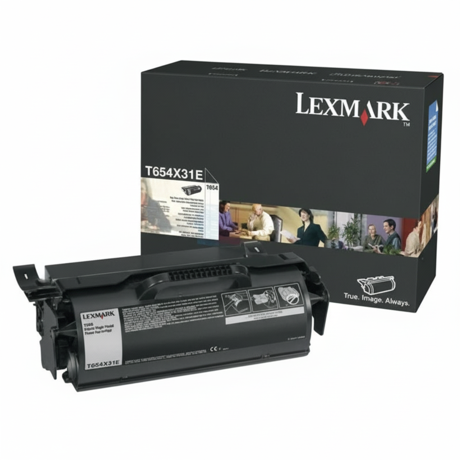 Toner Oryginalny Lexmark T654X31E (T654X31E) (Czarny)