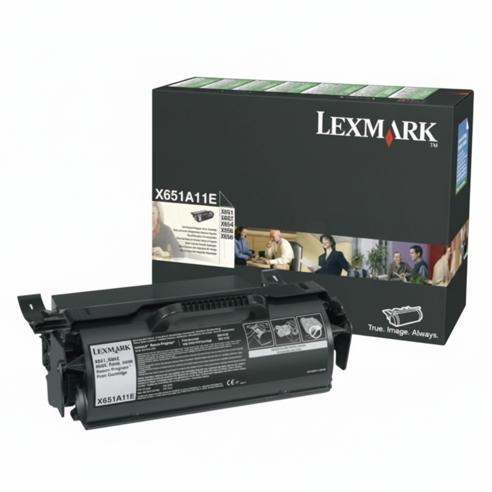 Toner Oryginalny Lexmark X651A11E (X651A11E) (Czarny)