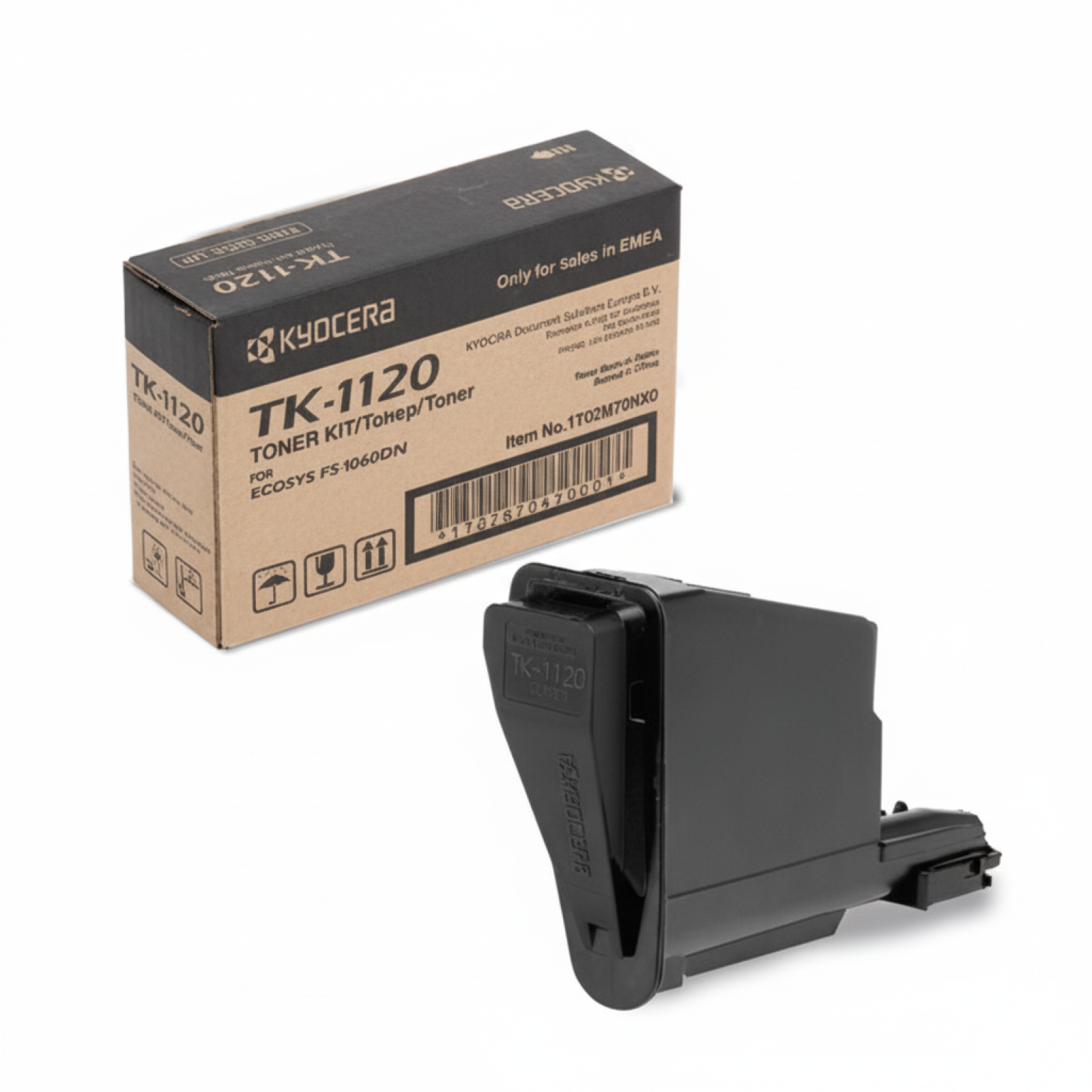 Toner Oryginalny Kyocera TK-1120 (1T02M70NX0) (Czarny)