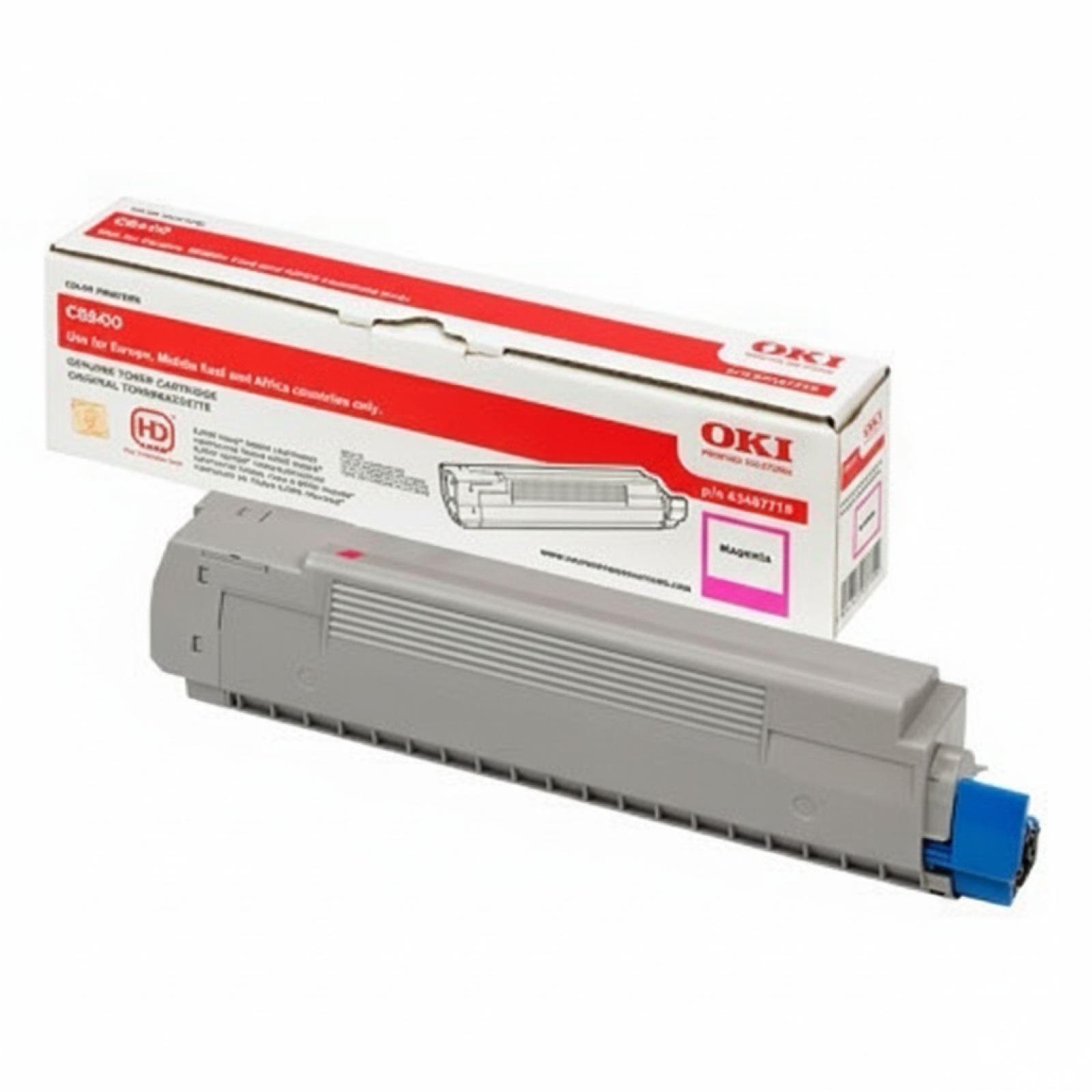 Toner Oryginalny Oki C8600 8800 (43487710) (Purpurowy)