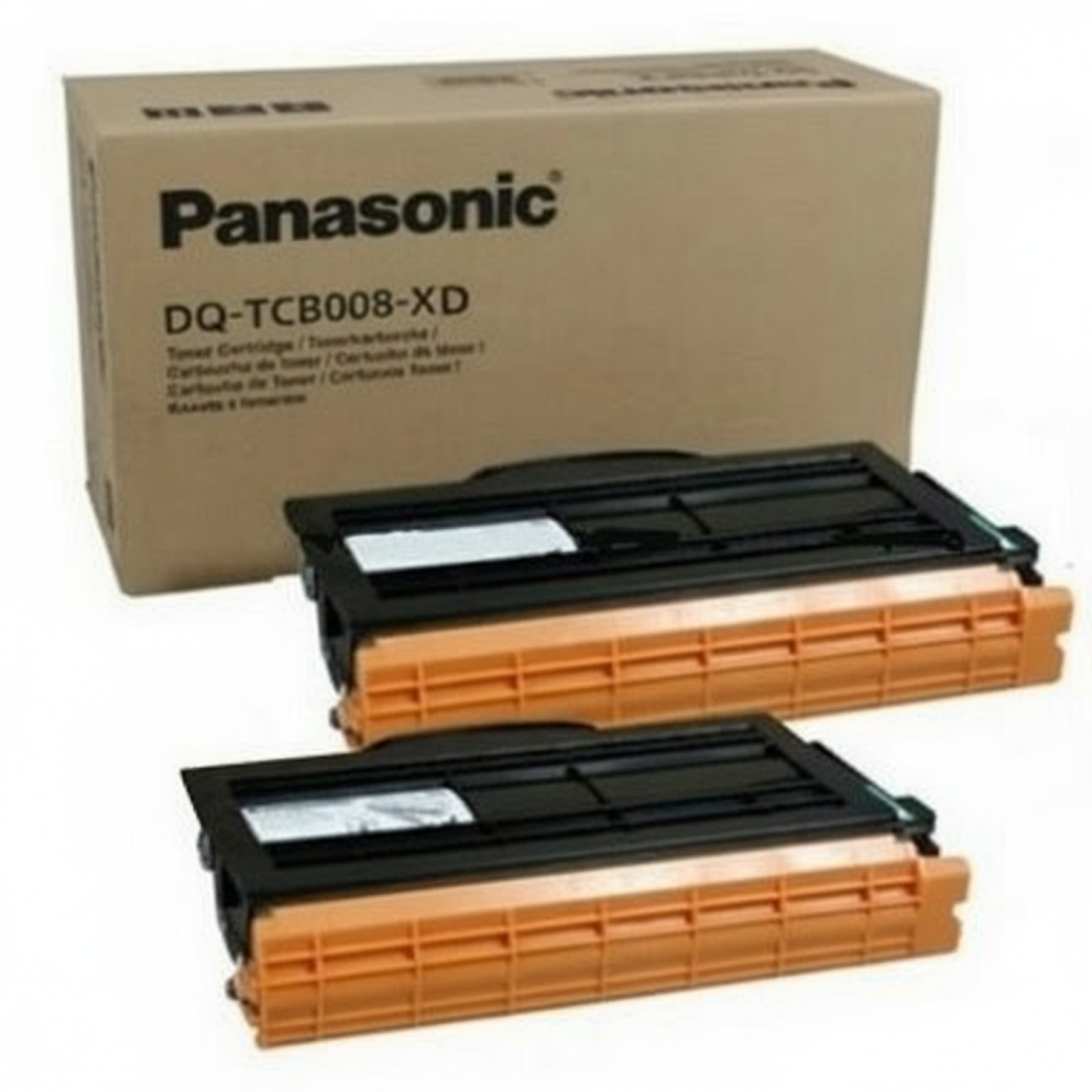 Tonery Oryginalne Panasonic DQ-TCB008-XD (DQ-TCB008-XD) (Czarne) (dwupak)
