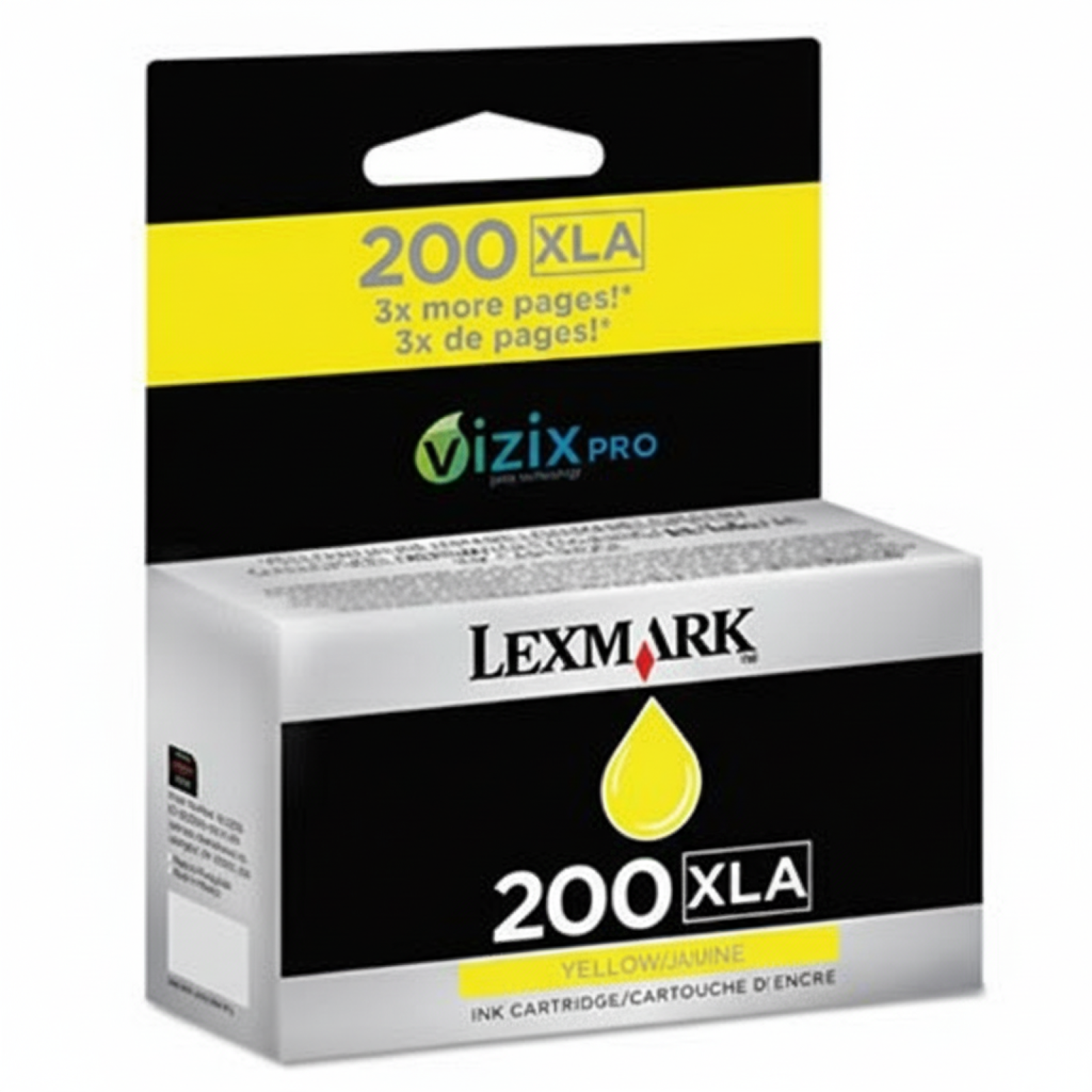Tusz Oryginalny Lexmark 200XL (14L0200) (Żółty)