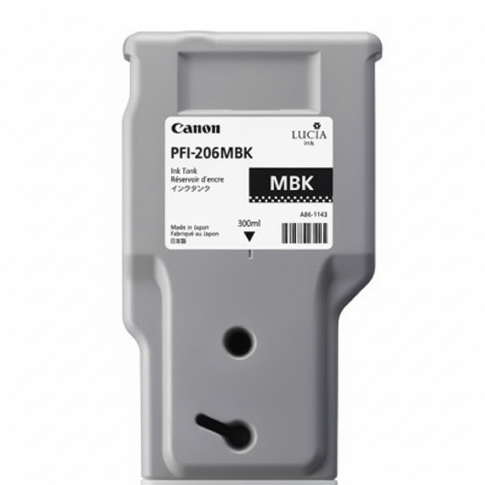 Tusz Oryginalny Canon PFI-206MBK (5302B001AA) (Czarny matowy)