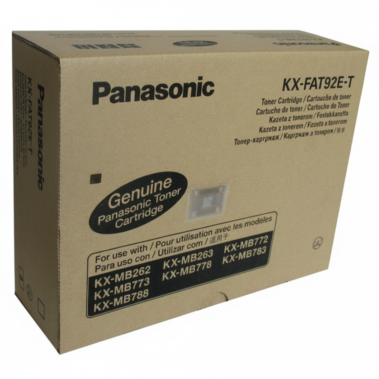 Tonery Oryginalne Panasonic KX-FAT92E-T (KX-FAT92E-T) (Czarne) (trójpak)