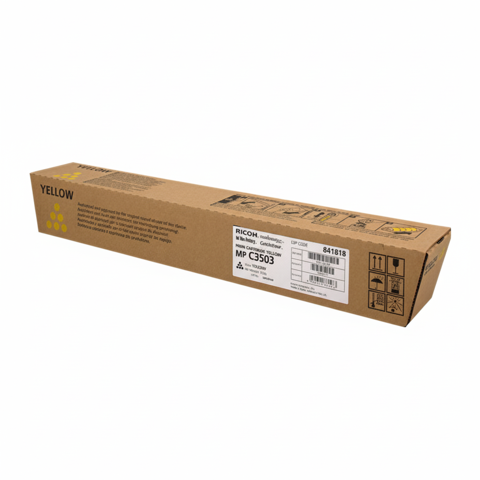 Toner Oryginalny Ricoh C3503 (841818) (Żółty)