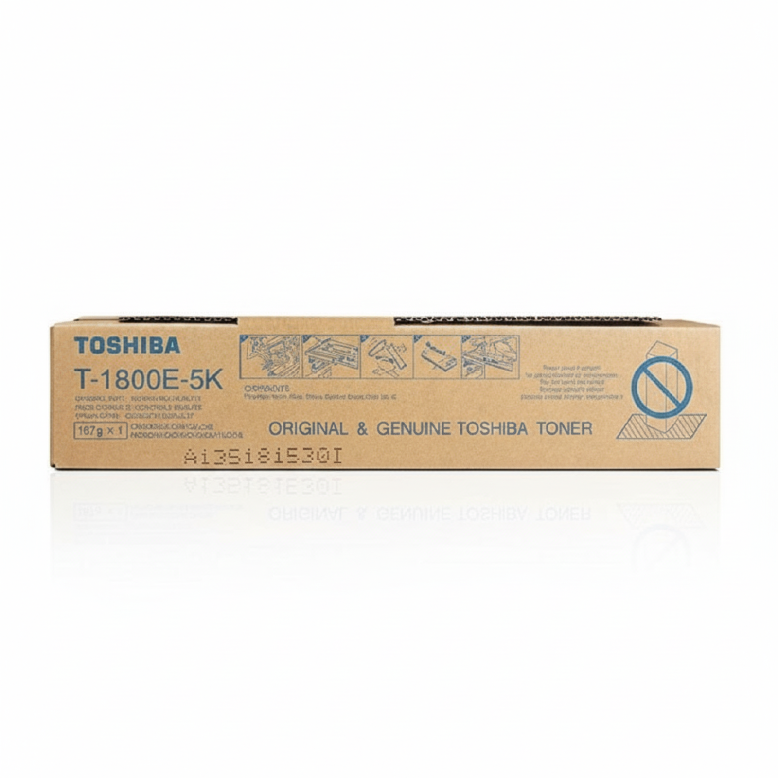 Toner Oryginalny Toshiba T-1800E (6AJ00000091) (Czarny)