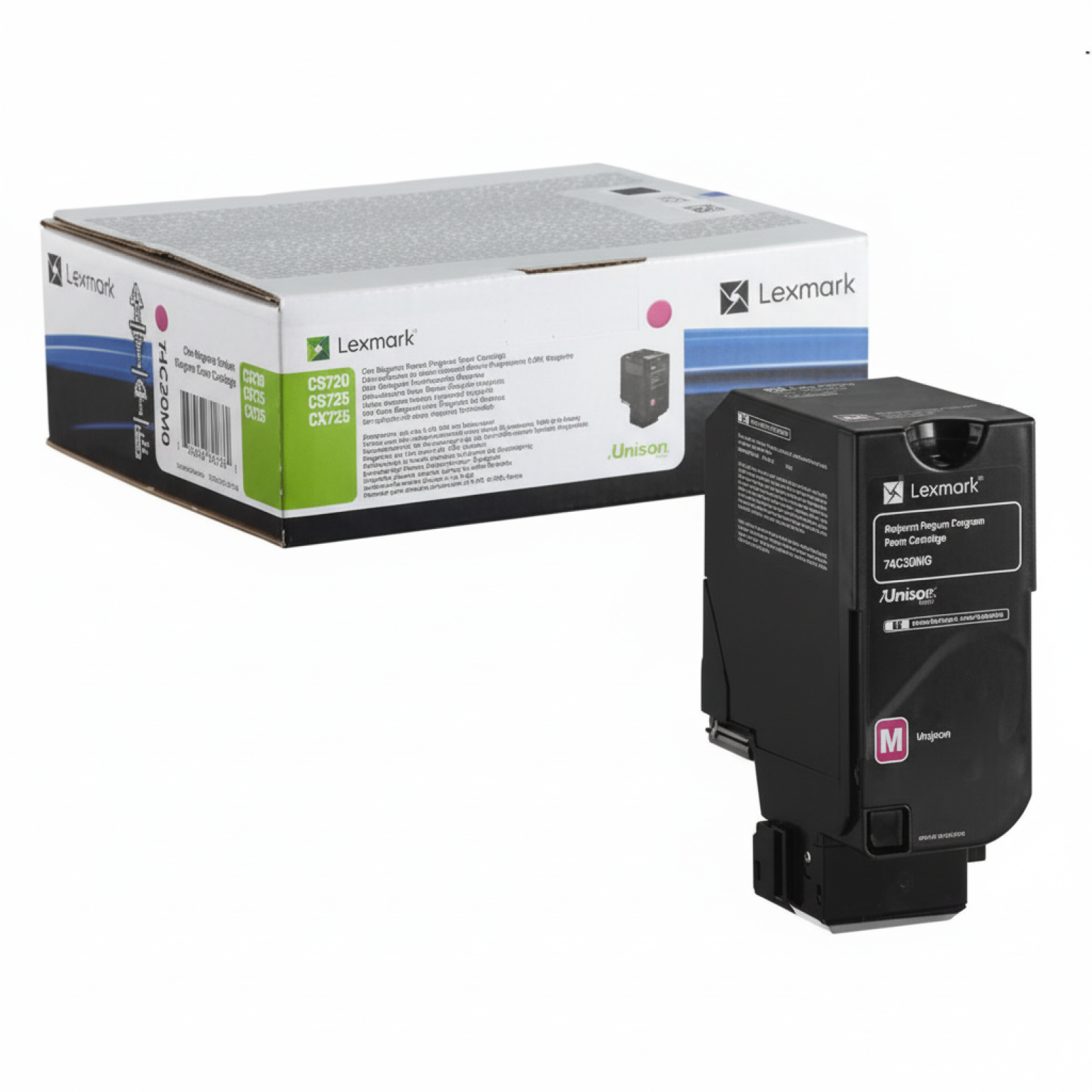 Toner Oryginalny Lexmark 74C20M0 (74C20M0) (Purpurowy)