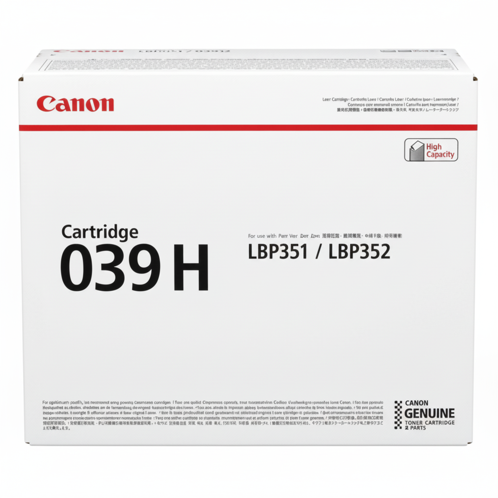 Toner Oryginalny Canon CRG-039H (0288C001 ) (Czarny)