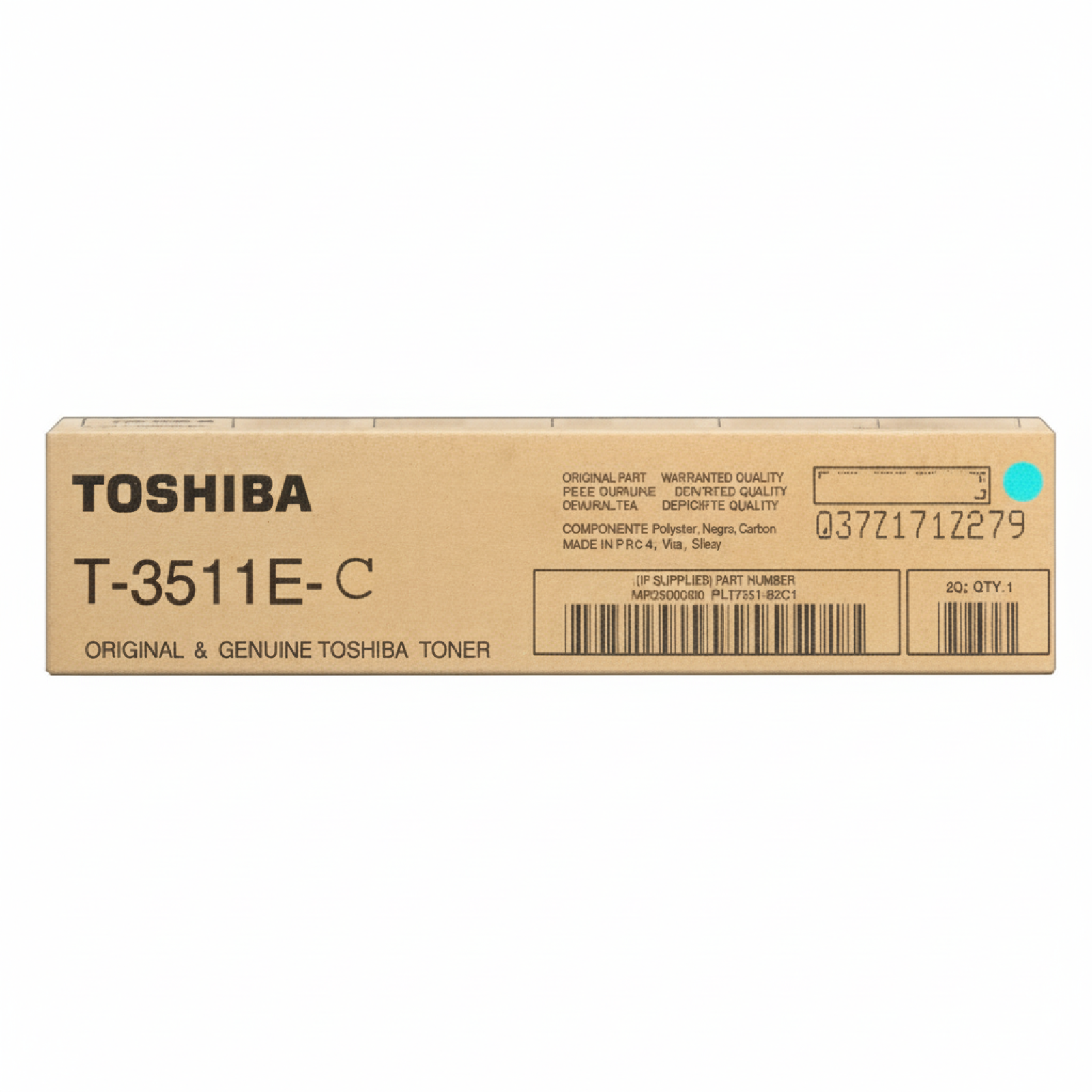 Toner Oryginalny Toshiba T-3511EC (6AK00000054) (Błękitny)