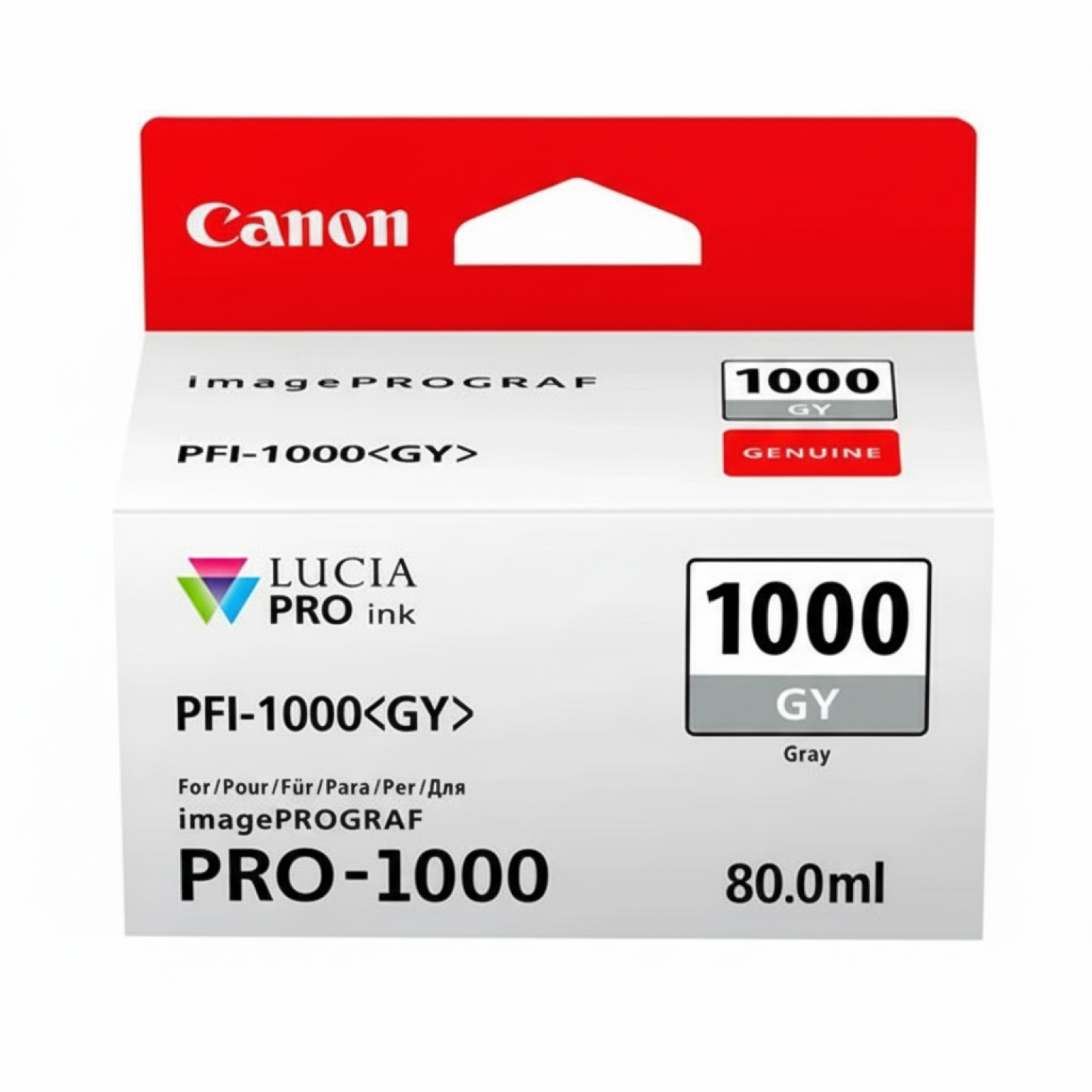Tusz Oryginalny Canon PFI-1000GY (0552C001) (Szary)