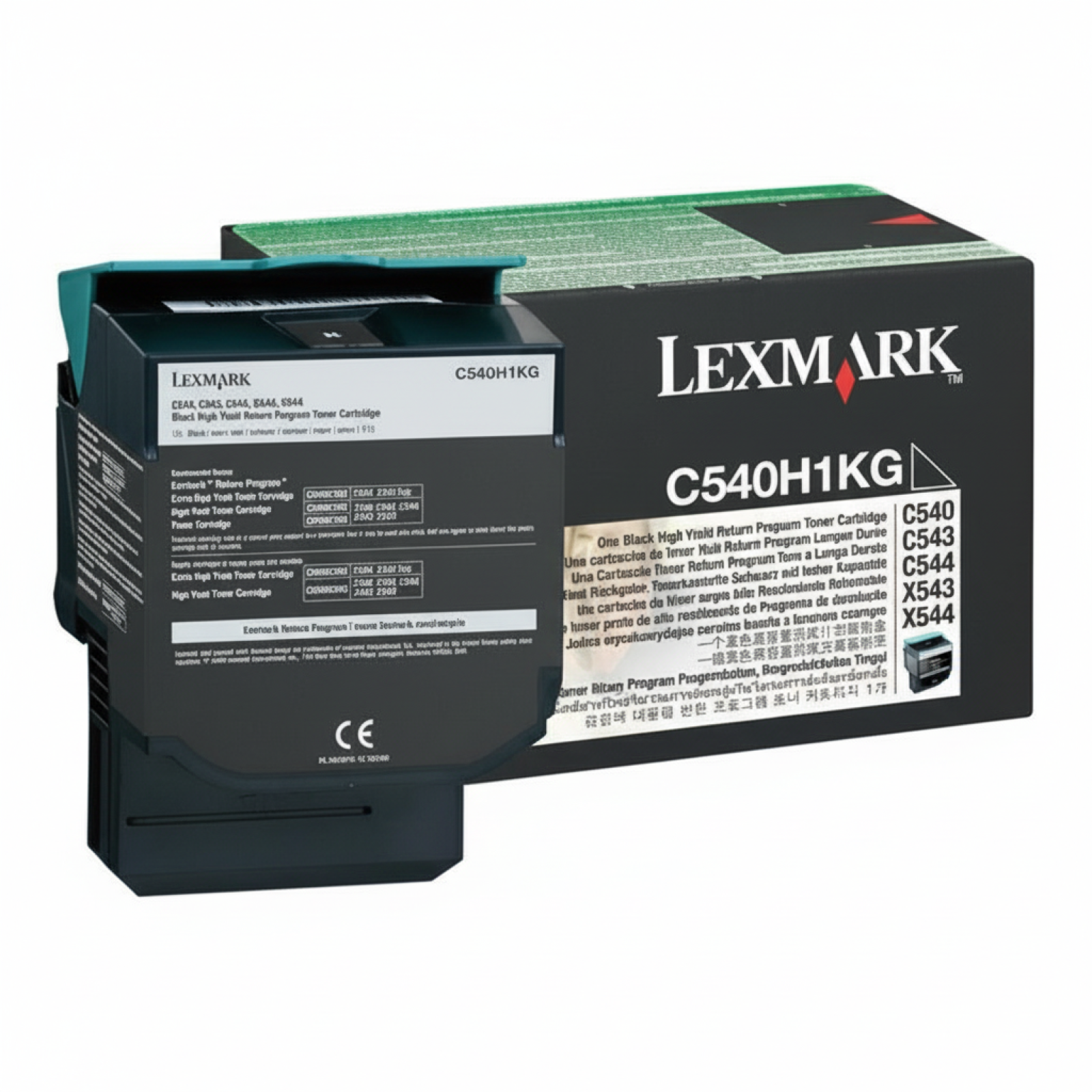 Toner Oryginalny Lexmark C540H1KG (C540H1KG) (Czarny)