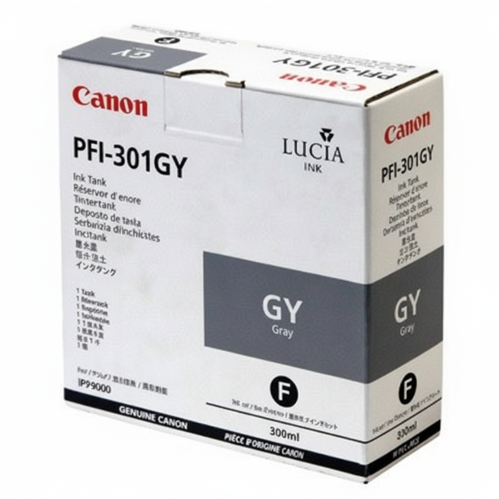 Tusz Oryginalny Canon PFI-301GY (1495B001) (Szary)