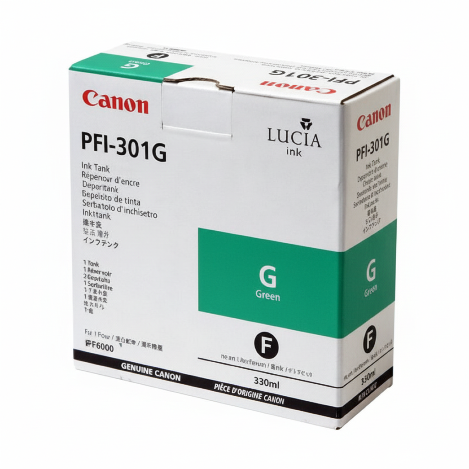Tusz Oryginalny Canon PFI-301G (1493B001) (Zielony)