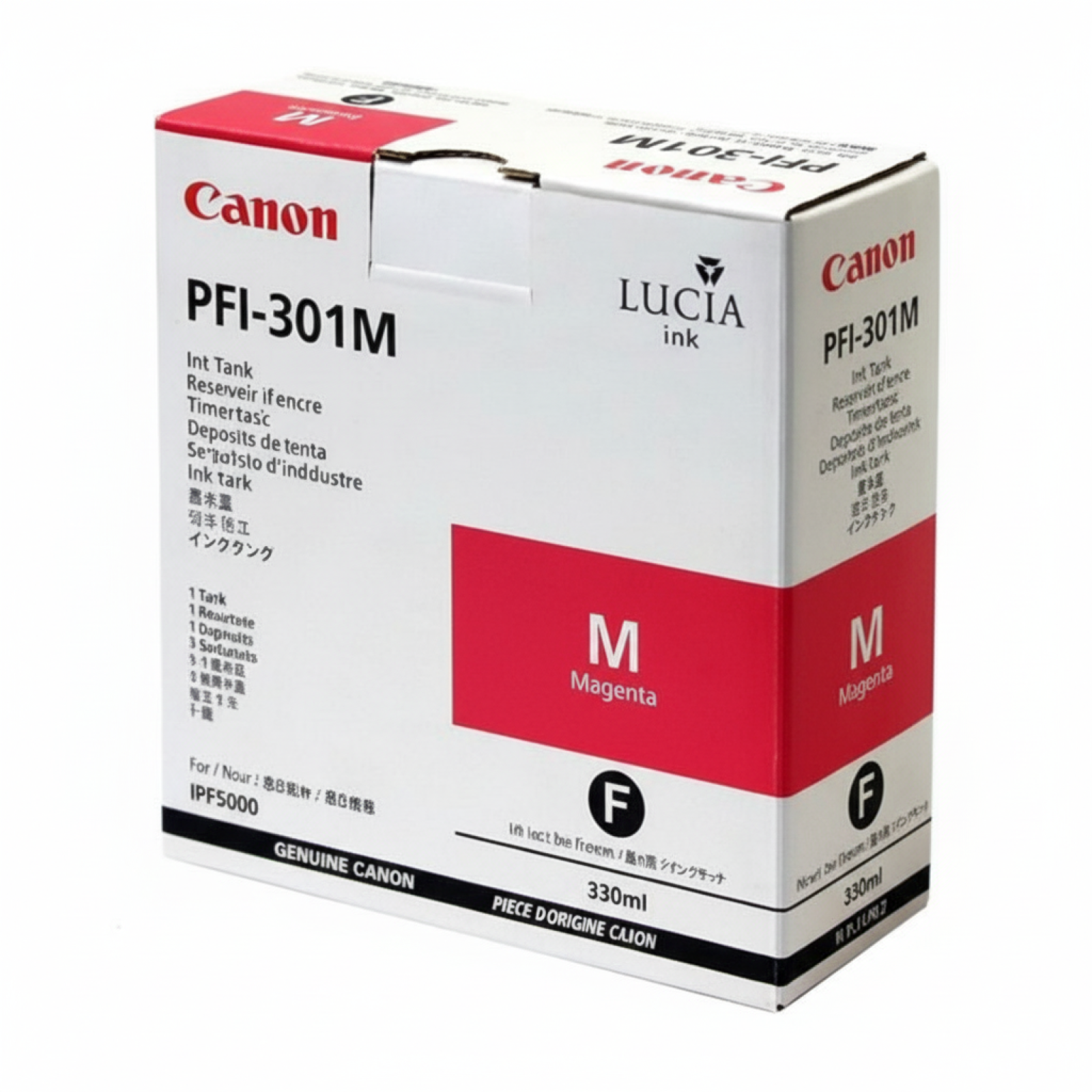 Tusz Oryginalny Canon PFI-301M (1488B001) (Purpurowy)