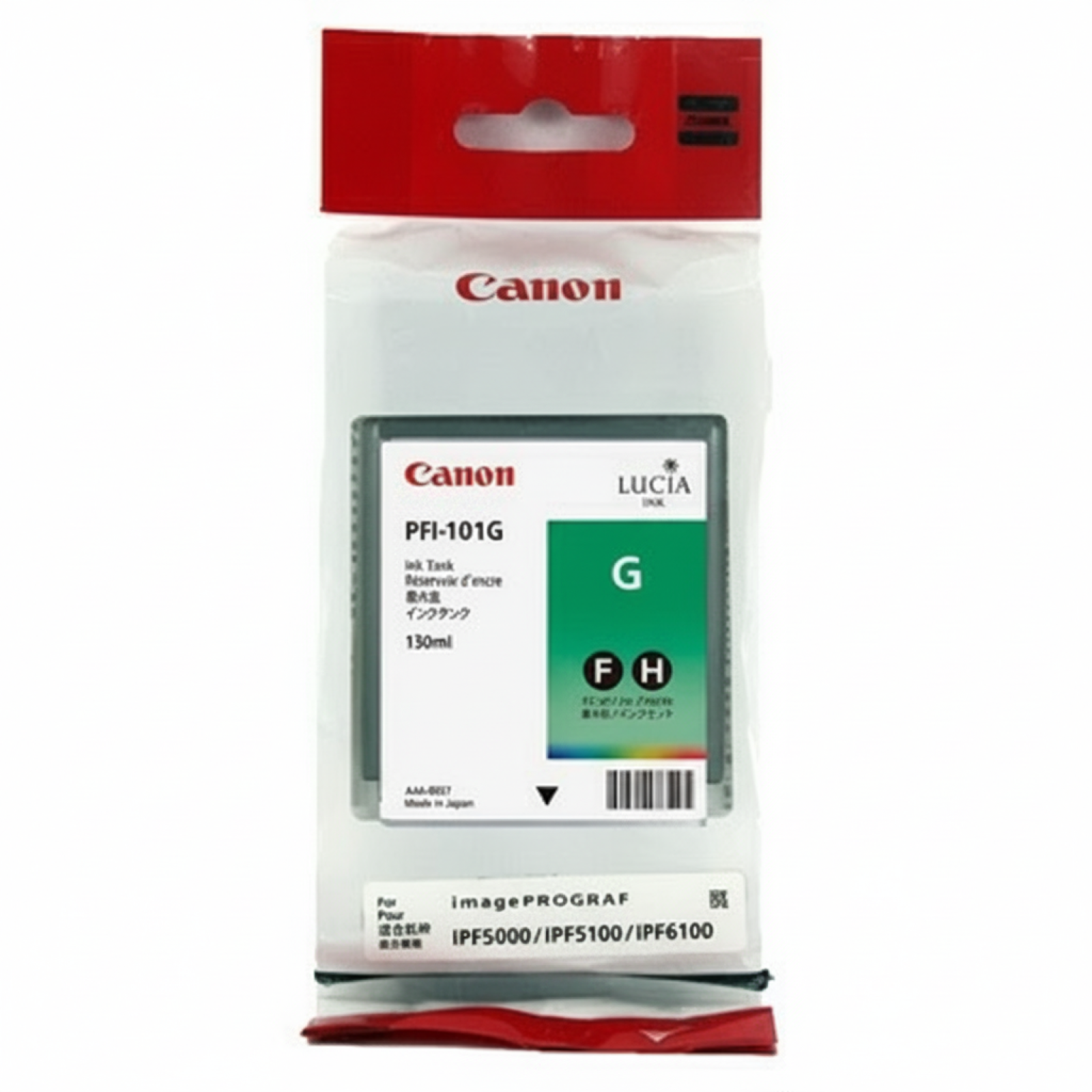 Tusz Oryginalny Canon PFI-101G (0890B001) (Zielony)